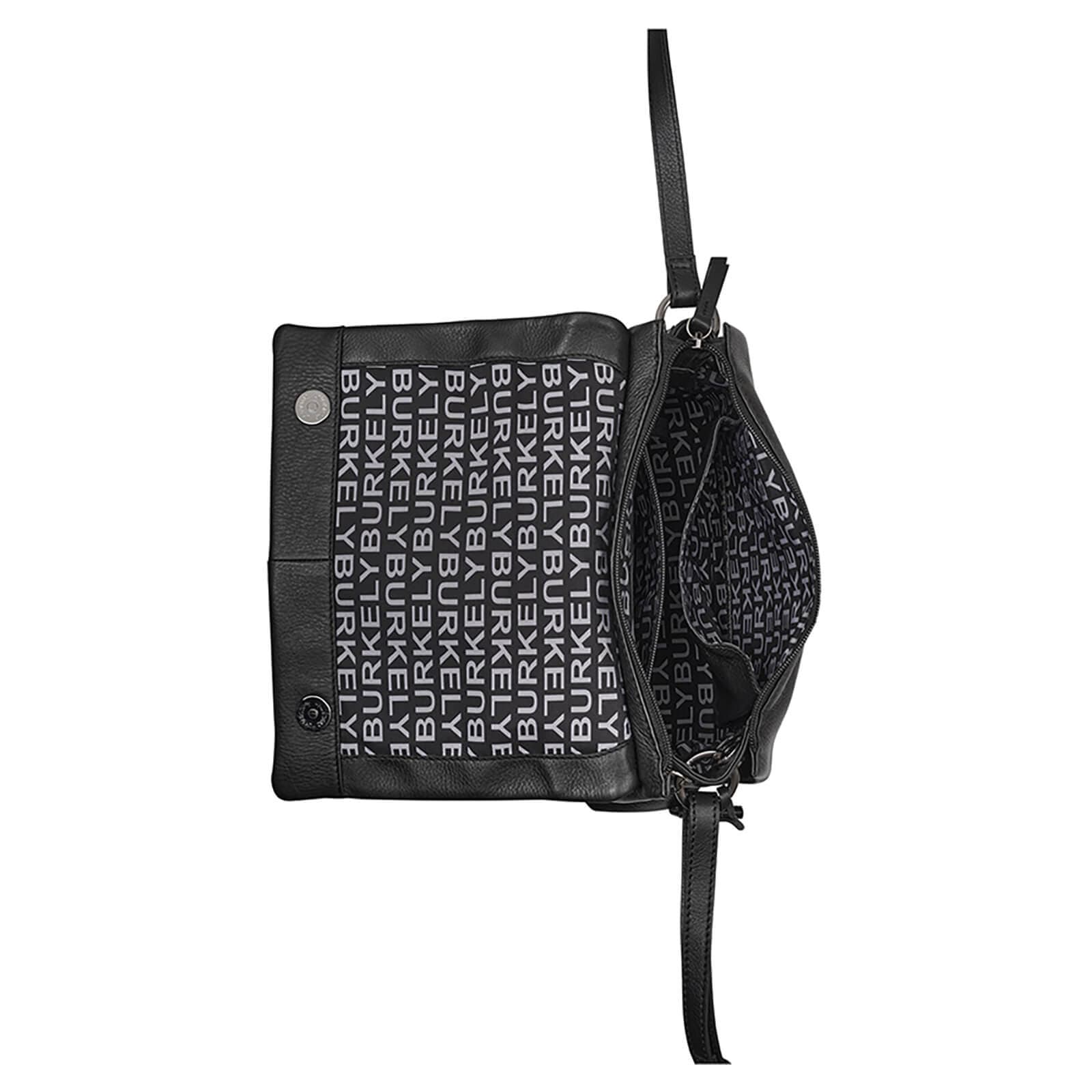 Crossbody kožená kabelka Burkely Triona, černá 4