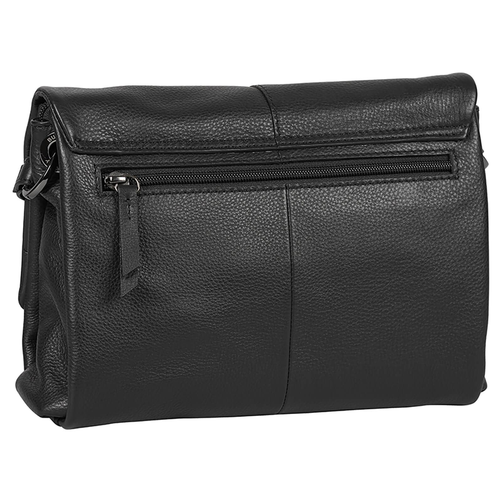 Crossbody kožená kabelka Burkely Triona, černá 3