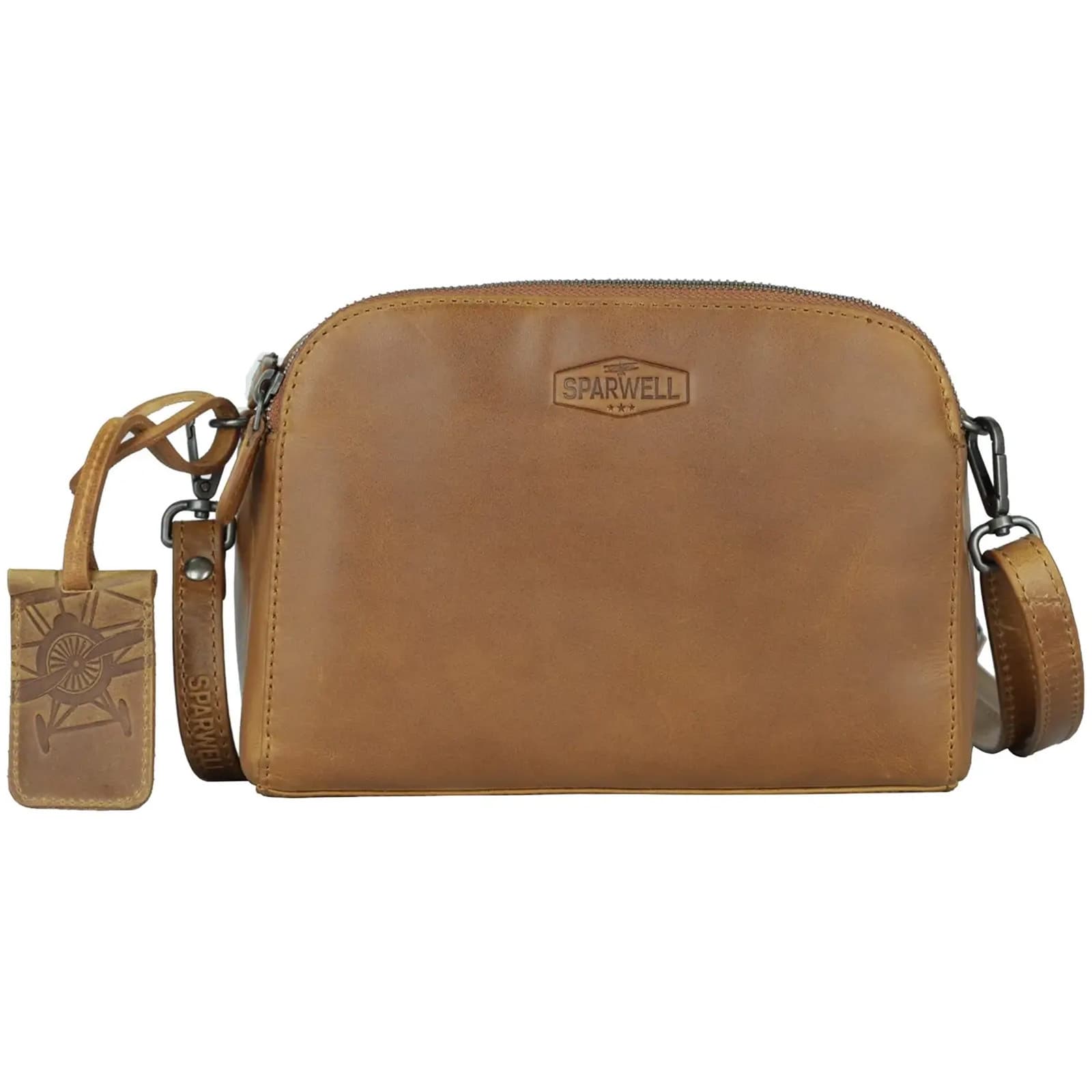 Kožená crossbody kabelka Sparwell Petra 2