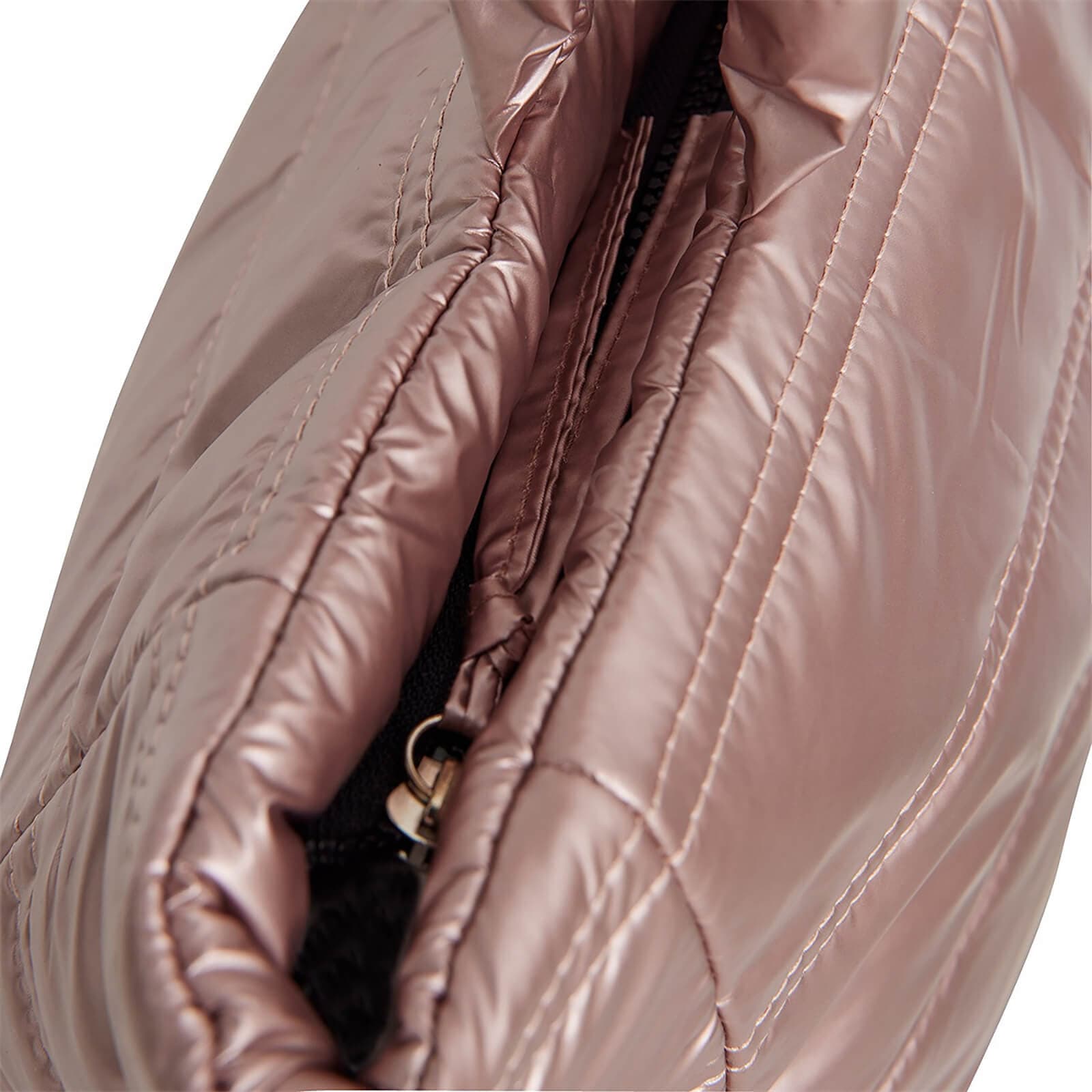 Lesklá shopper kabelka New Rebels Melani, růžová 4