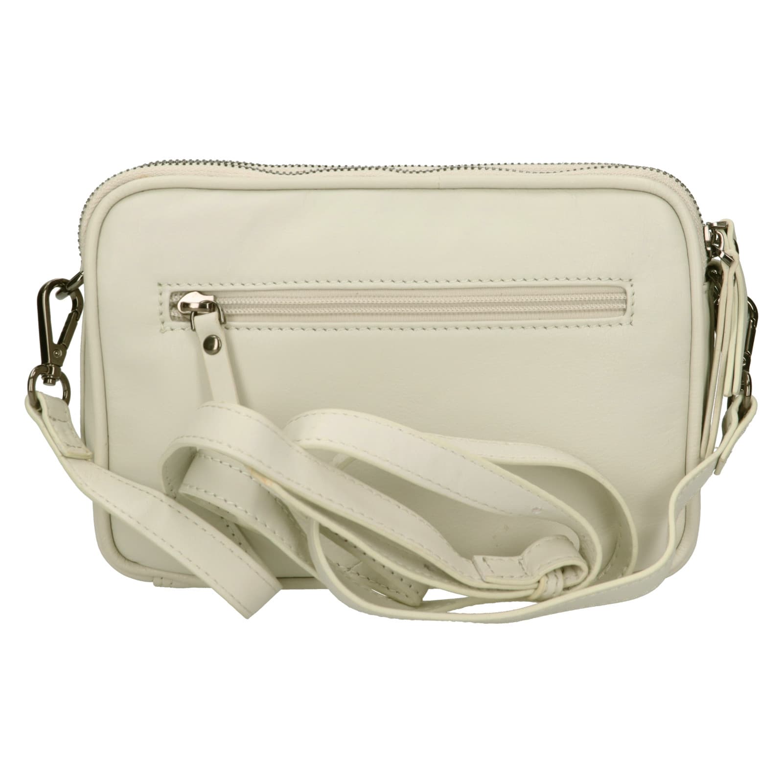 Kožená crossbody kabelka Lagen Bruna, šedá 3
