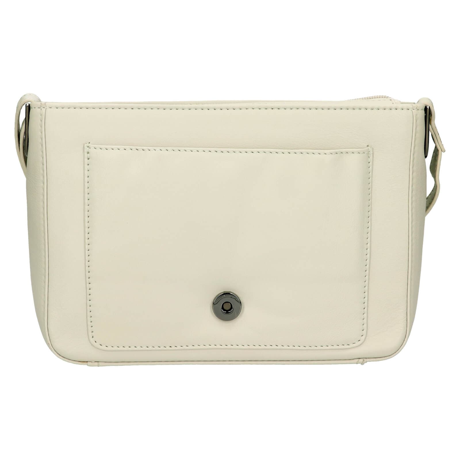 Kožená crossbody kabelka Lagen Susana, šedá 5