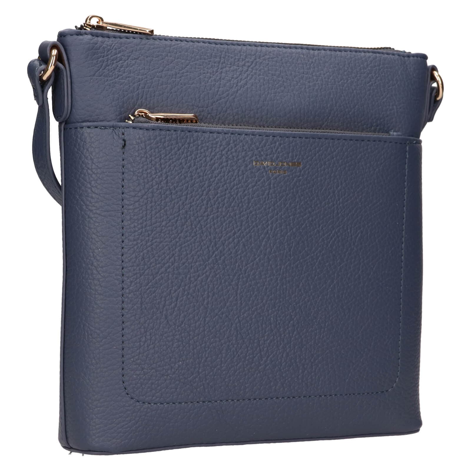 Crossbody kabelka David Jones Gutáva, modrá 2