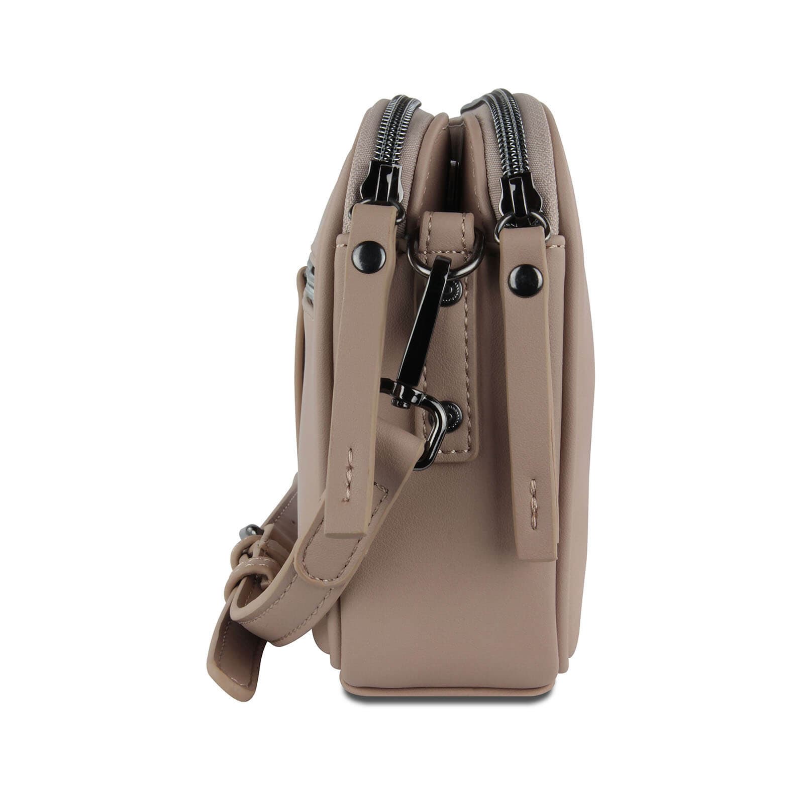 Crossbody kabelka Bugatti Tamma, béžová 5