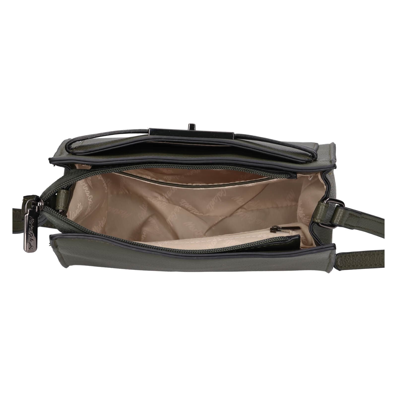 Crossbody kabelka Marina Galanti Axelle, zelená 5
