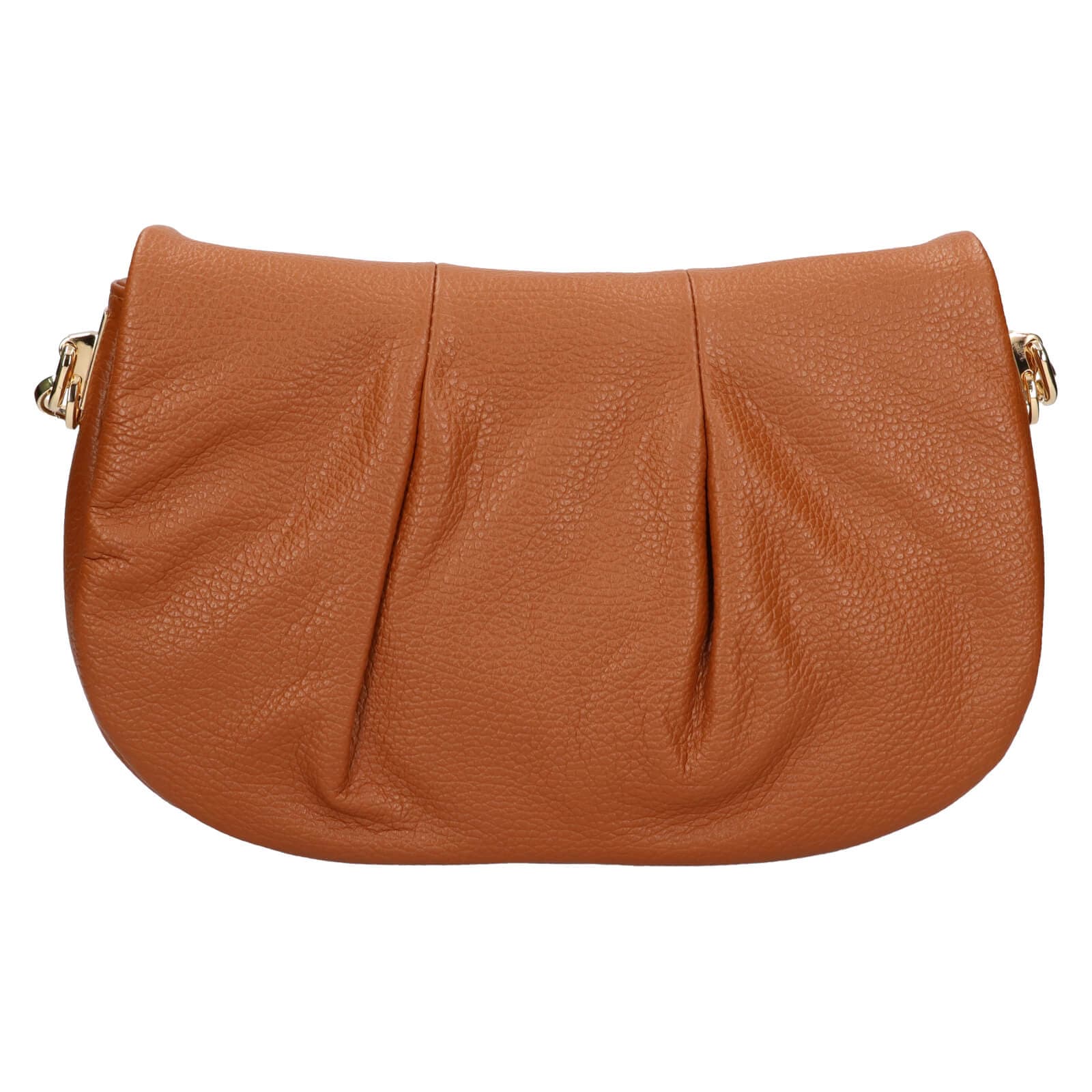Kožená crossbody kabelka Italia Sima, hnědá 4