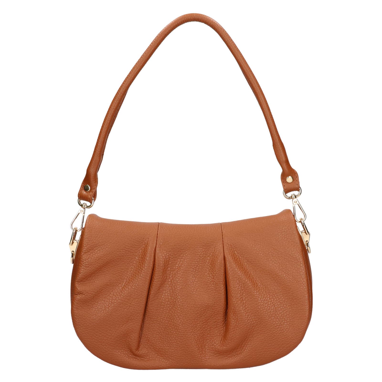 Kožená crossbody kabelka Italia Sima, hnědá 2