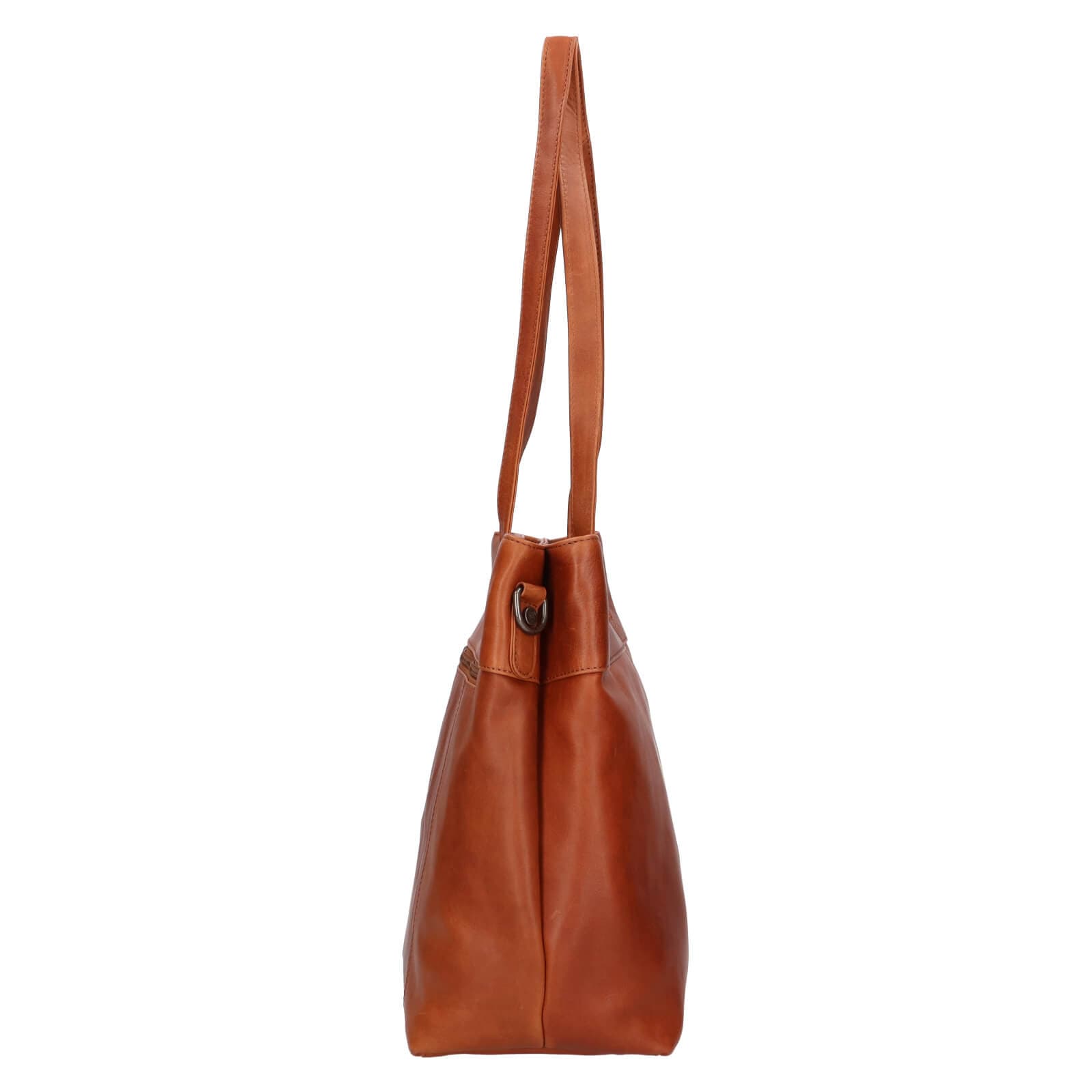 Kožená kabelka The Chesterfield Brand Diva, hnědá 5