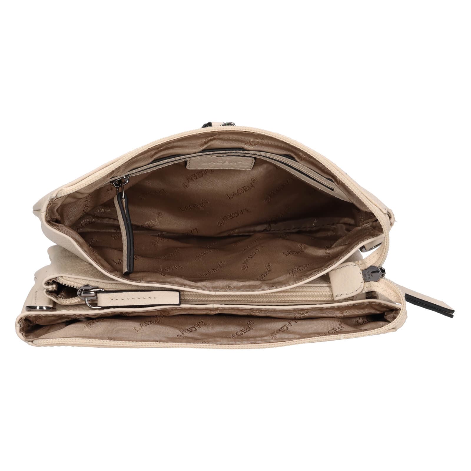 Crossbody kabelka Lagen Iselin, krémová 5