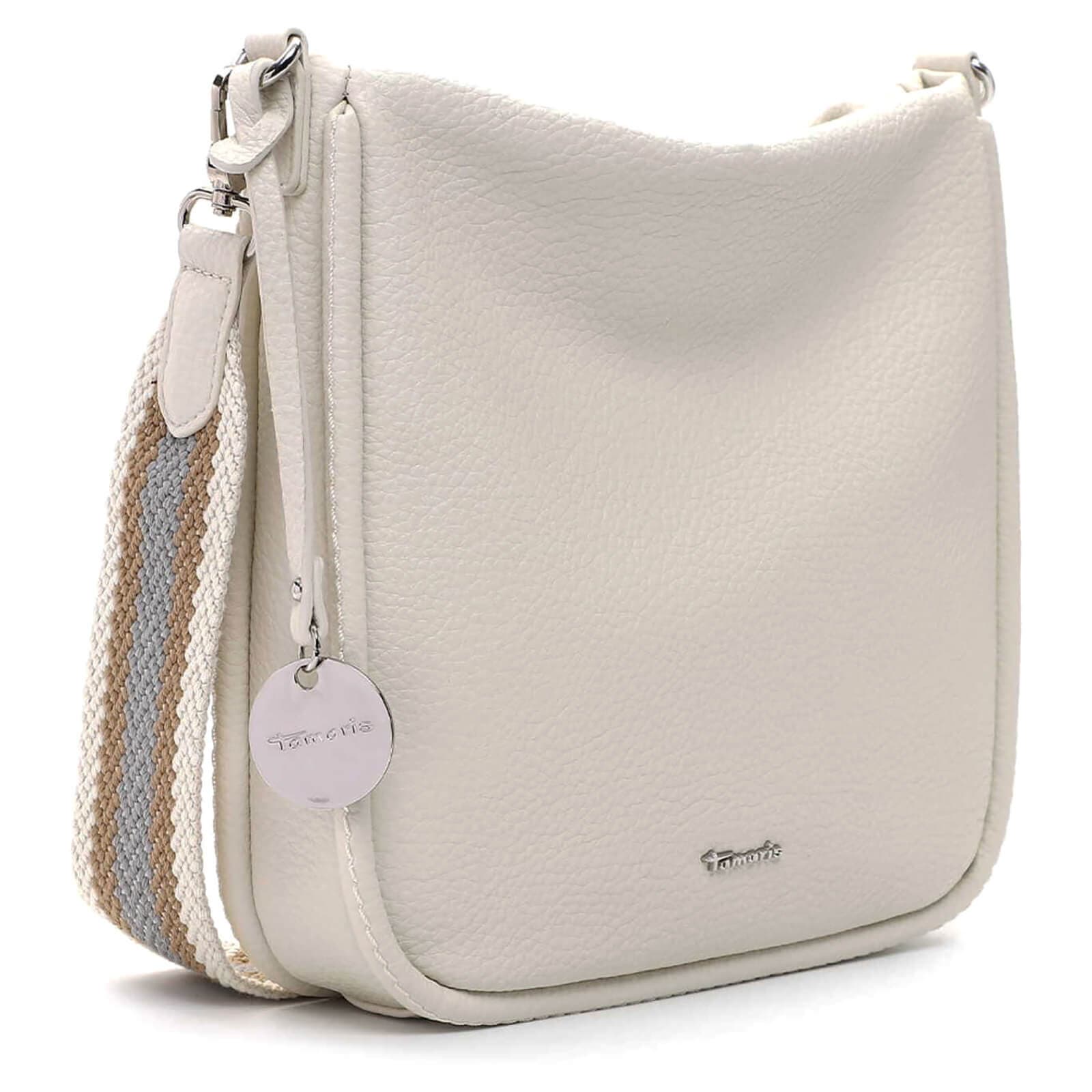 Crossbody kabelka Tamaris Malen, krémová 2