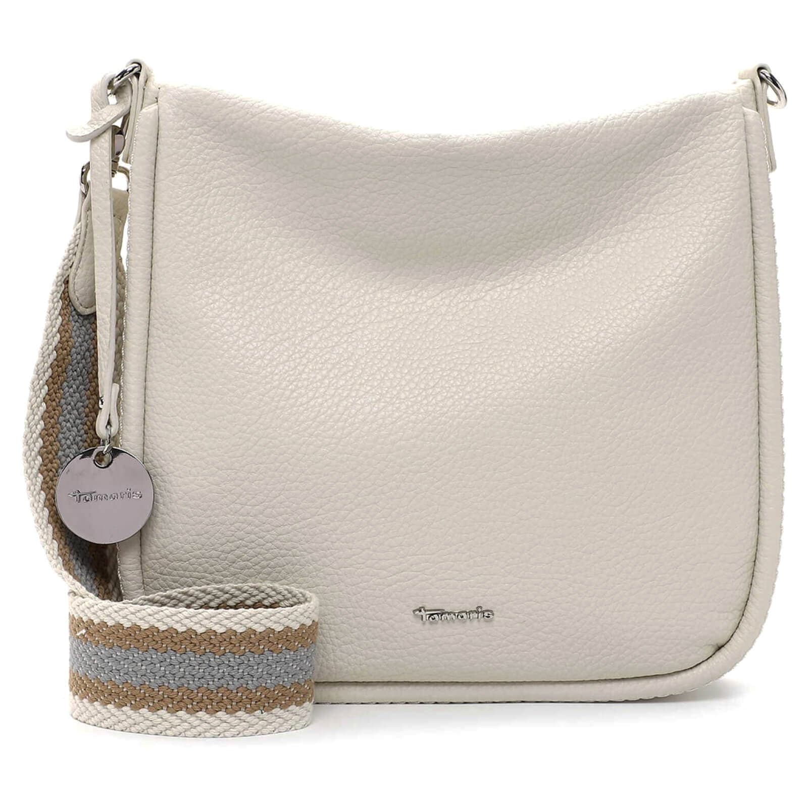 Crossbody kabelka Tamaris Malen, krémová