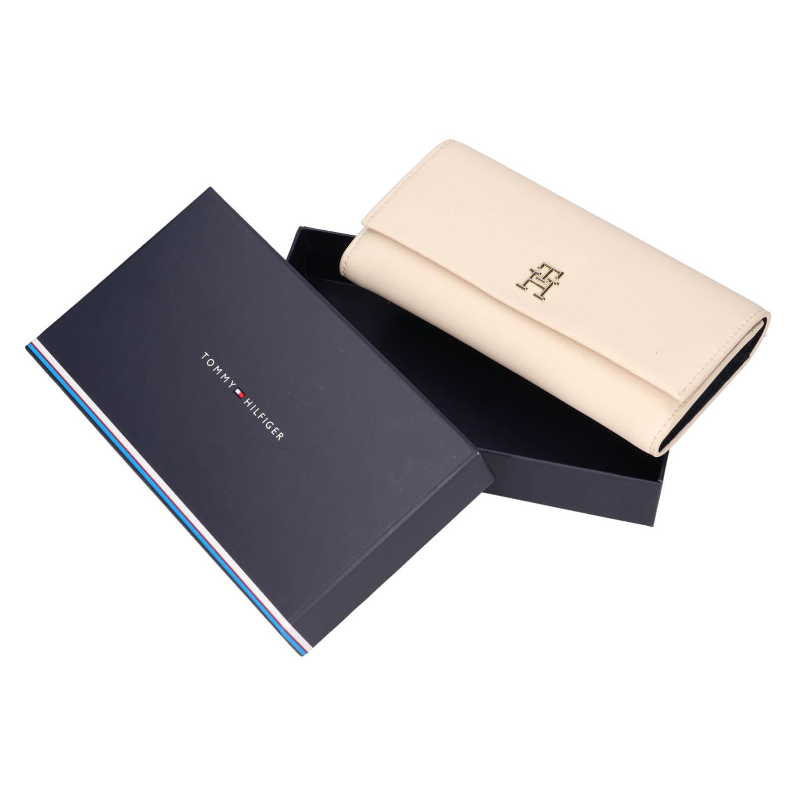 Peněženka Tommy Hilfiger Lisette, krémová 4