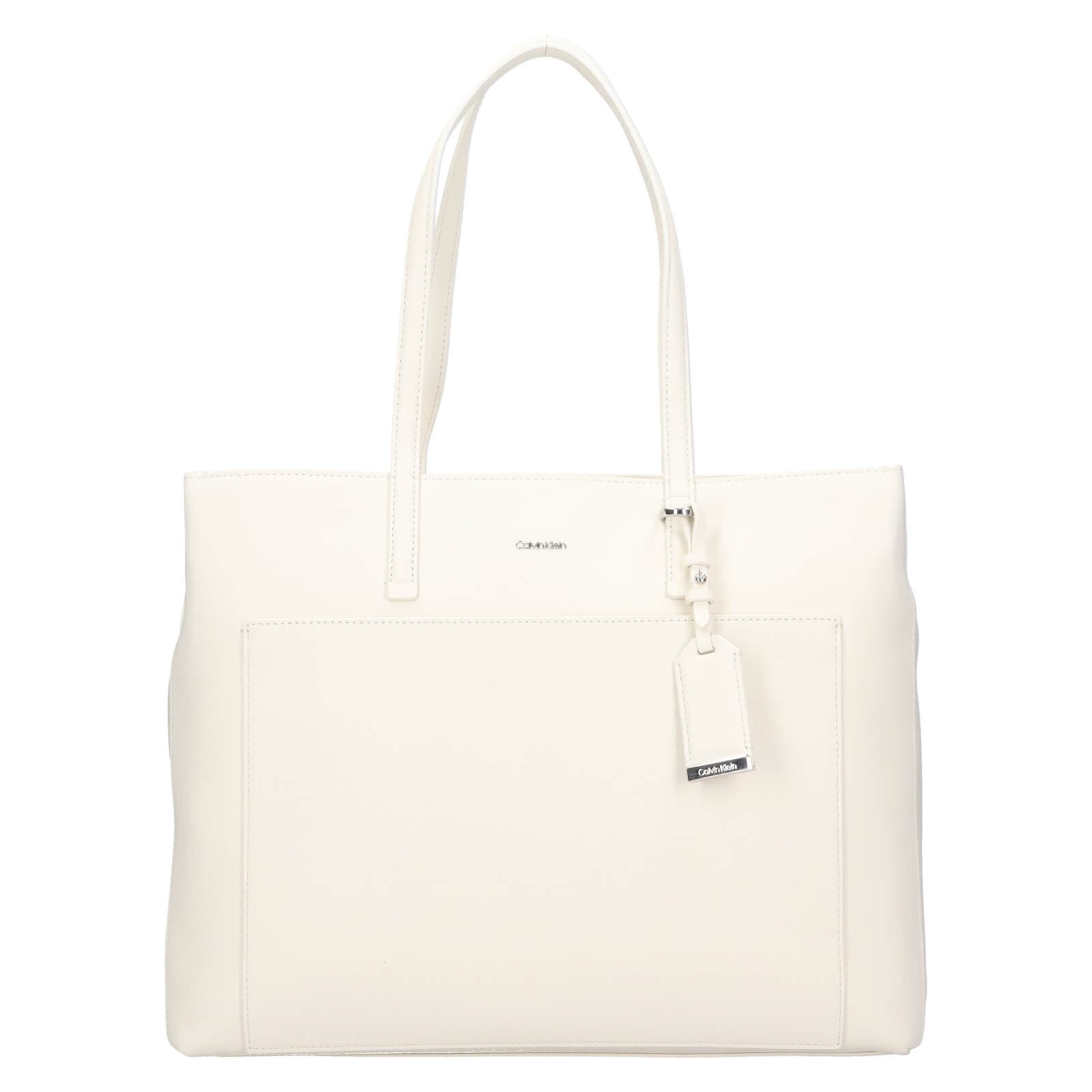 Kabelka Calvin Klein Pippa, krémová