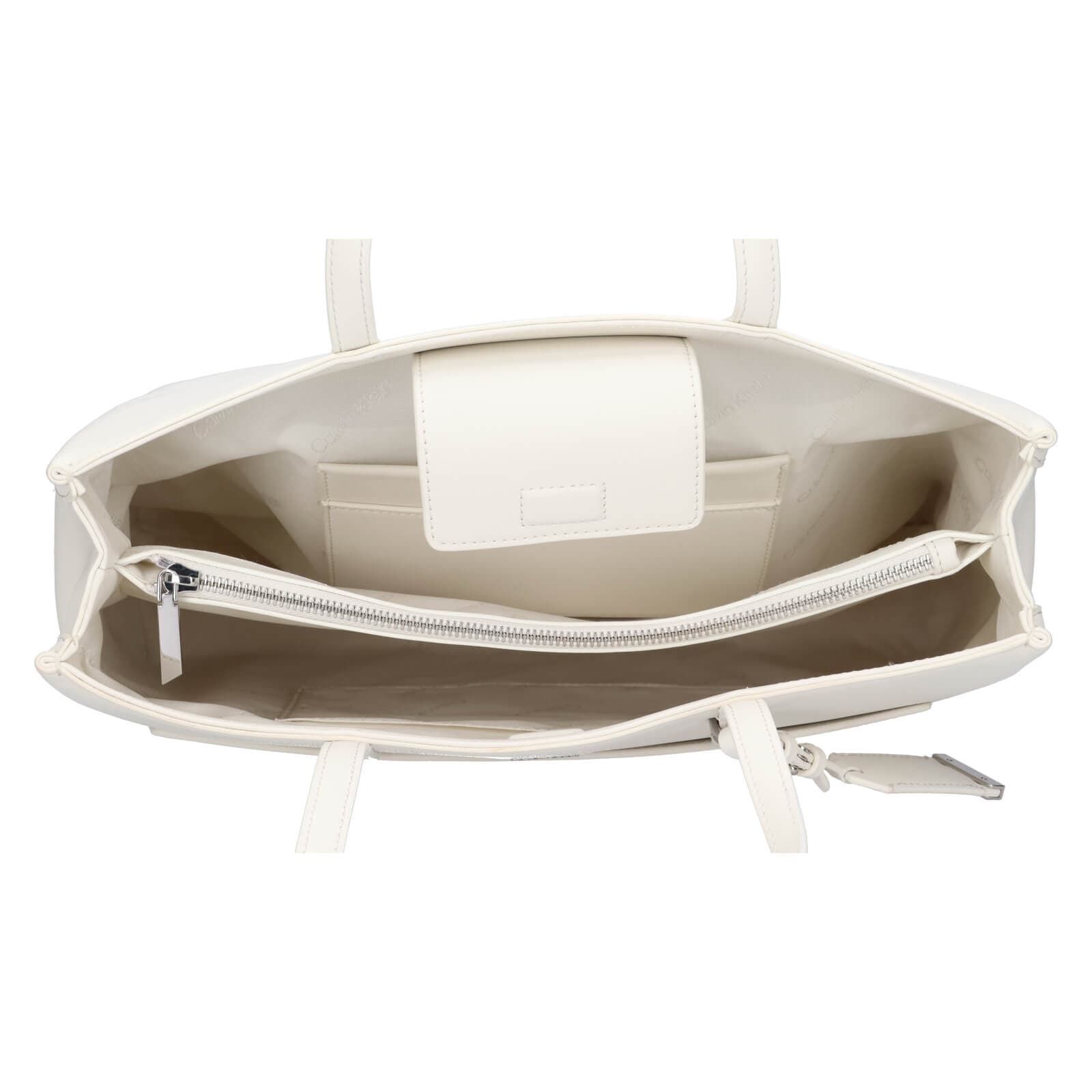 Kabelka Calvin Klein Pippa, krémová 5