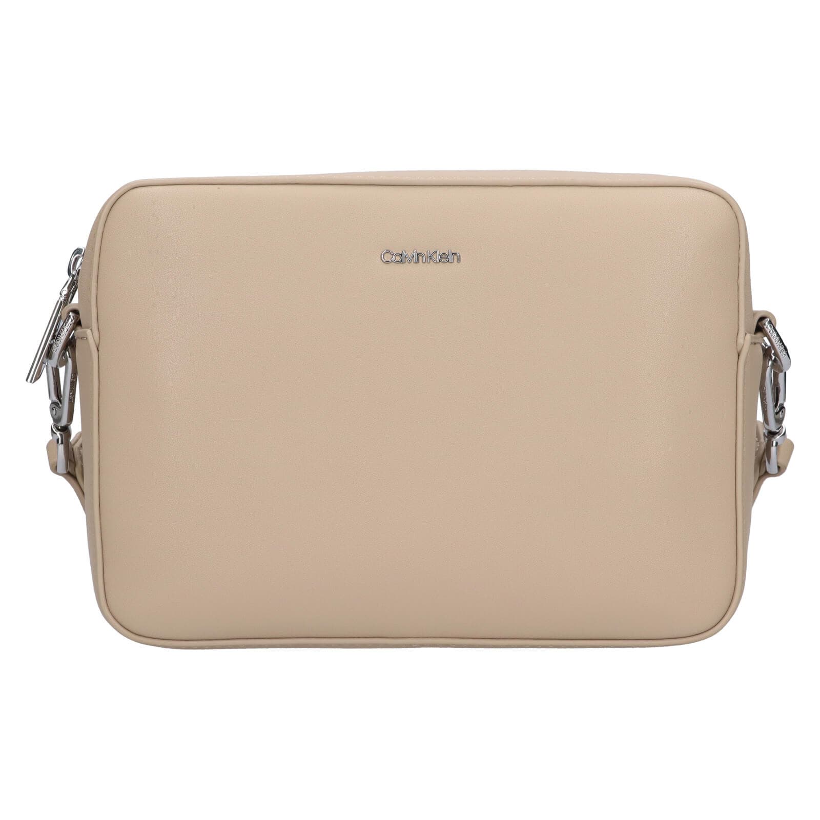 Crossbody kabelka Calvin Klein Salla, béžová