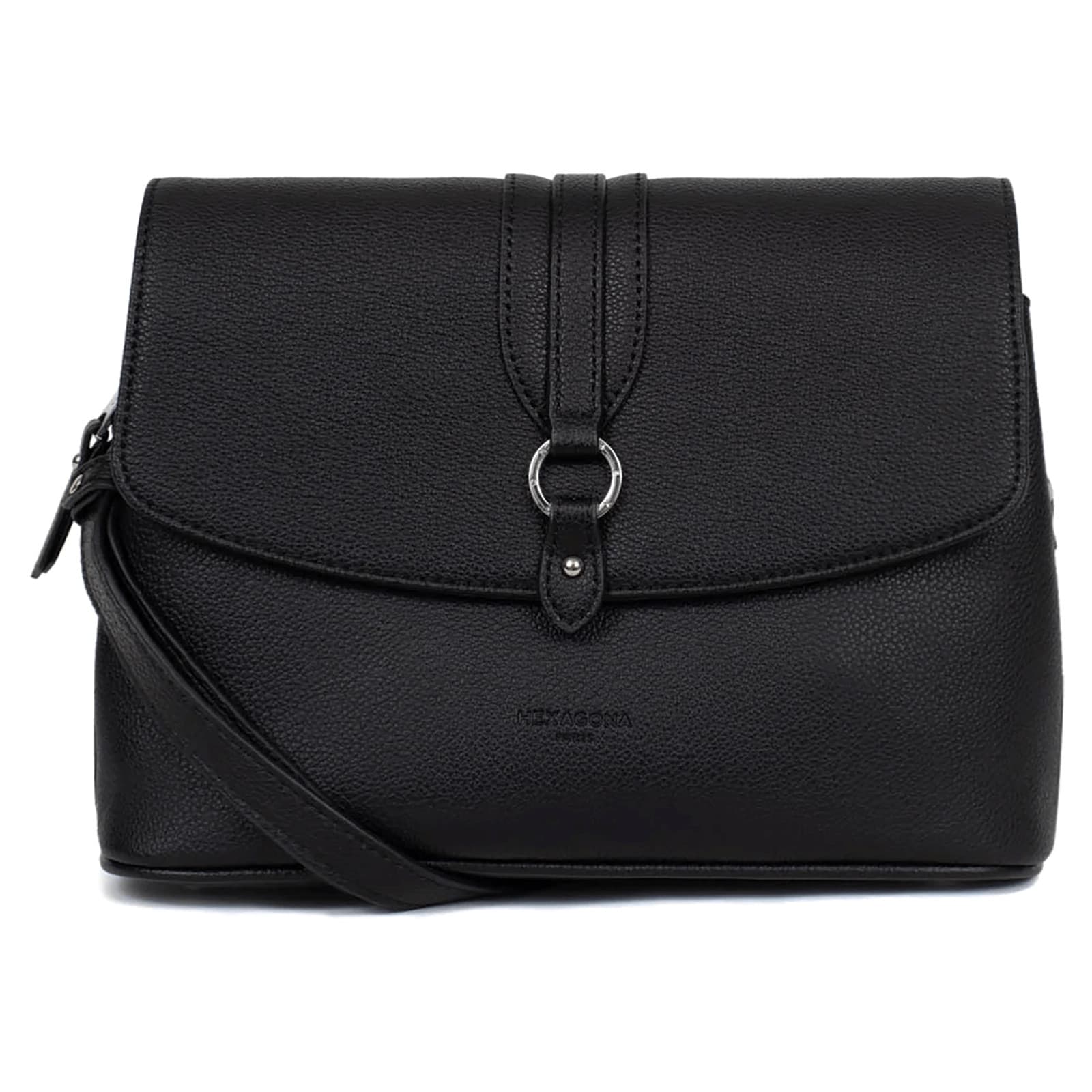 Crossbody kabelka Hexagona Astrid, černá