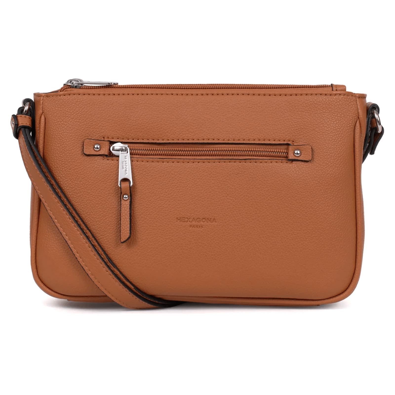 Crossbody kabelka Hexagona Lima, hnědá