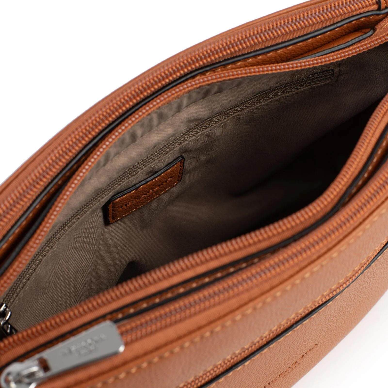 Crossbody kabelka Hexagona Lima, hnědá 4