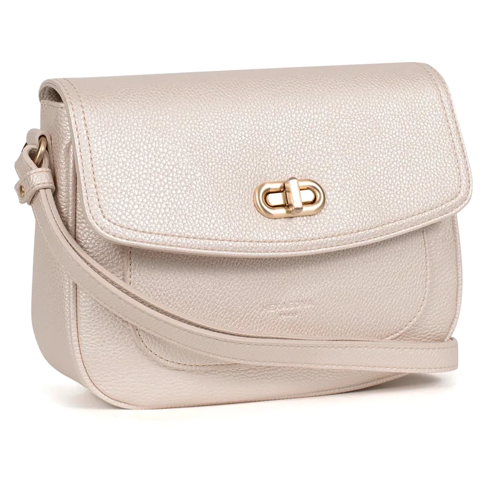 Crossbody kabelka Hexagona Marion, zlatá 2
