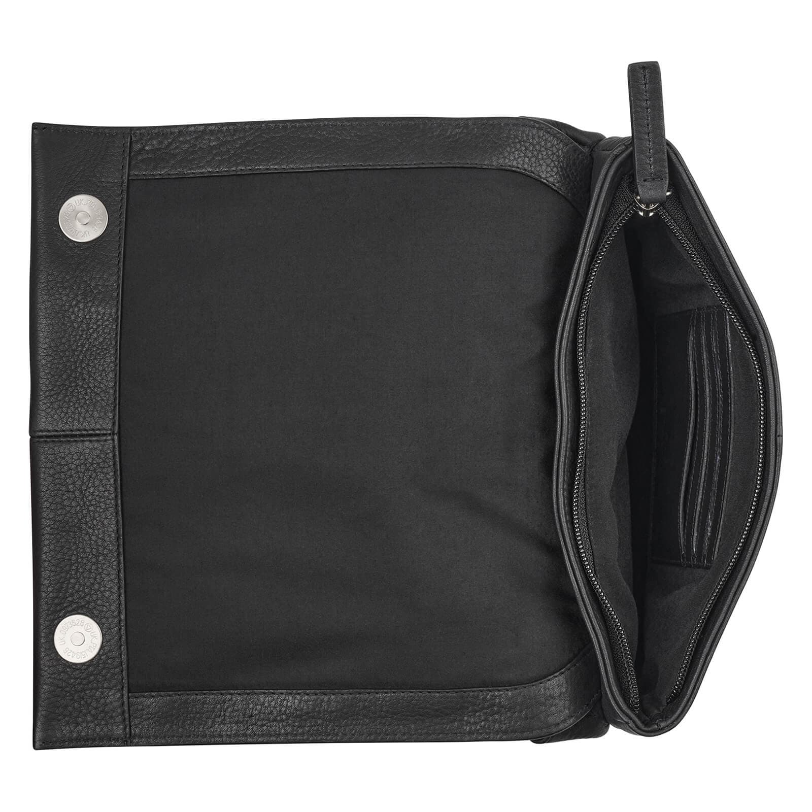 Crossbody kožená kabelka Burkely Neola, černá 4