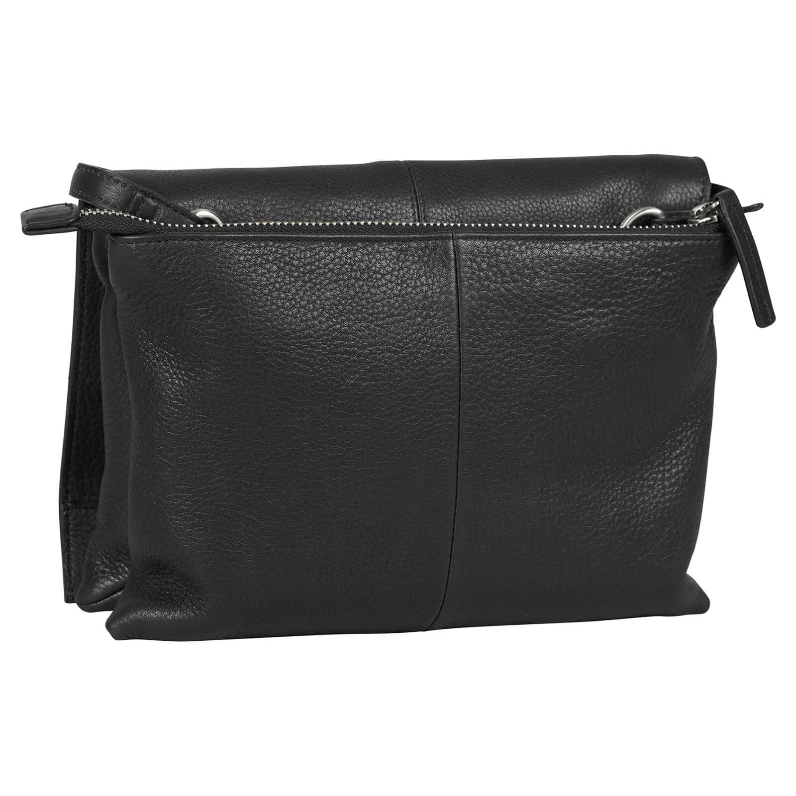 Crossbody kožená kabelka Burkely Neola, černá 3