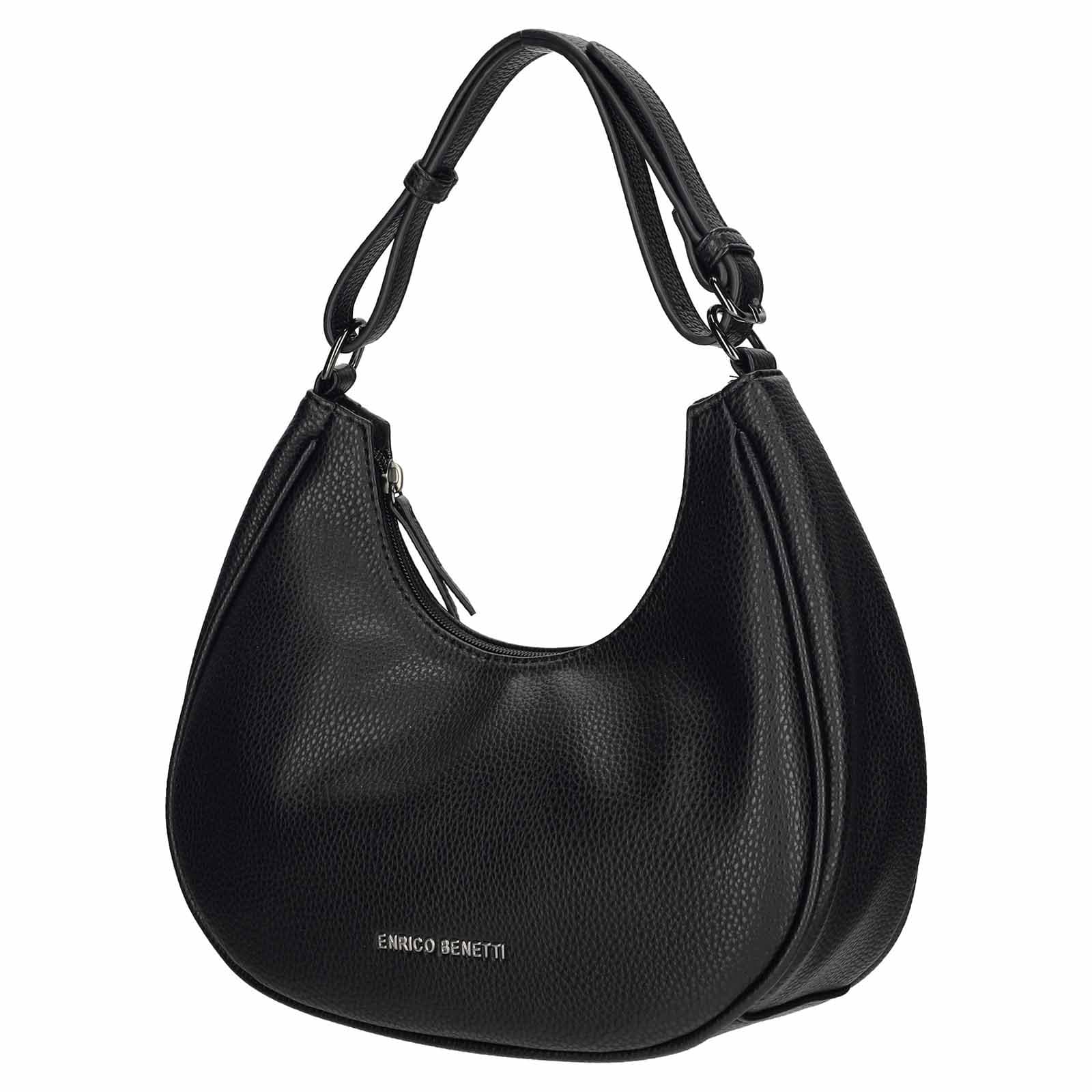 Malá elegantní kabelka Enrico Benetti Punta, černá 3
