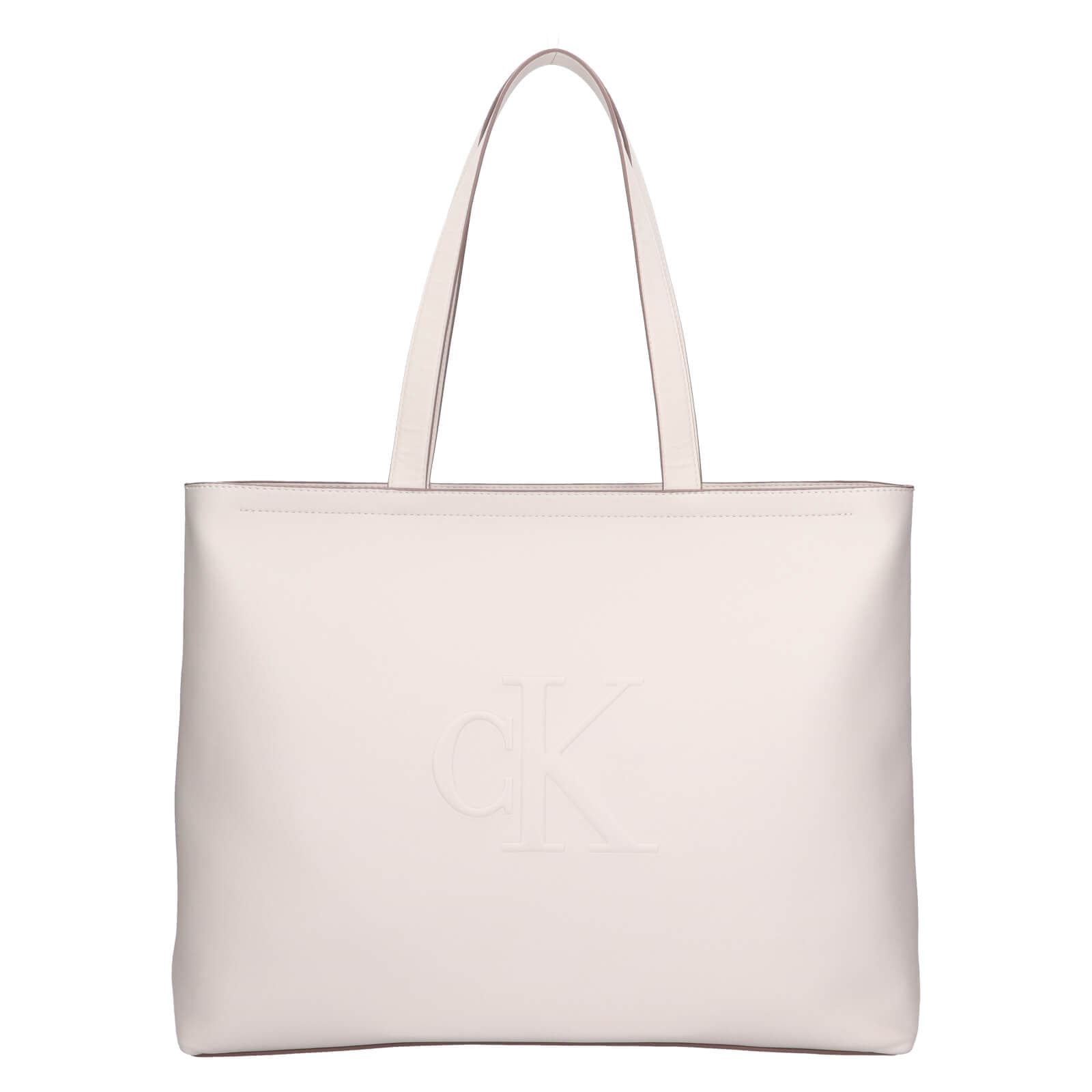 Kabelka Calvin Klein Jeans Halla, krémová