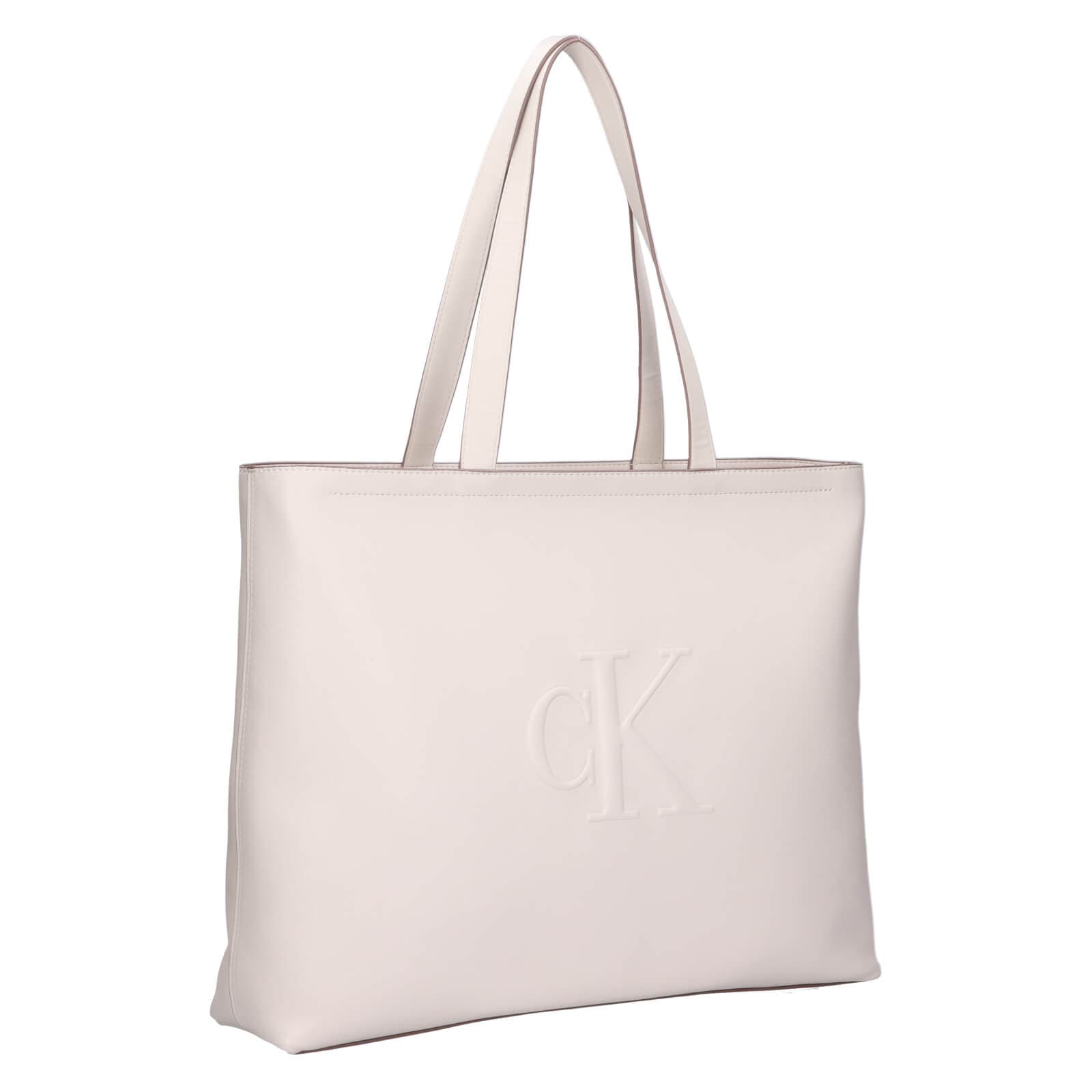 Kabelka Calvin Klein Jeans Halla, krémová 2