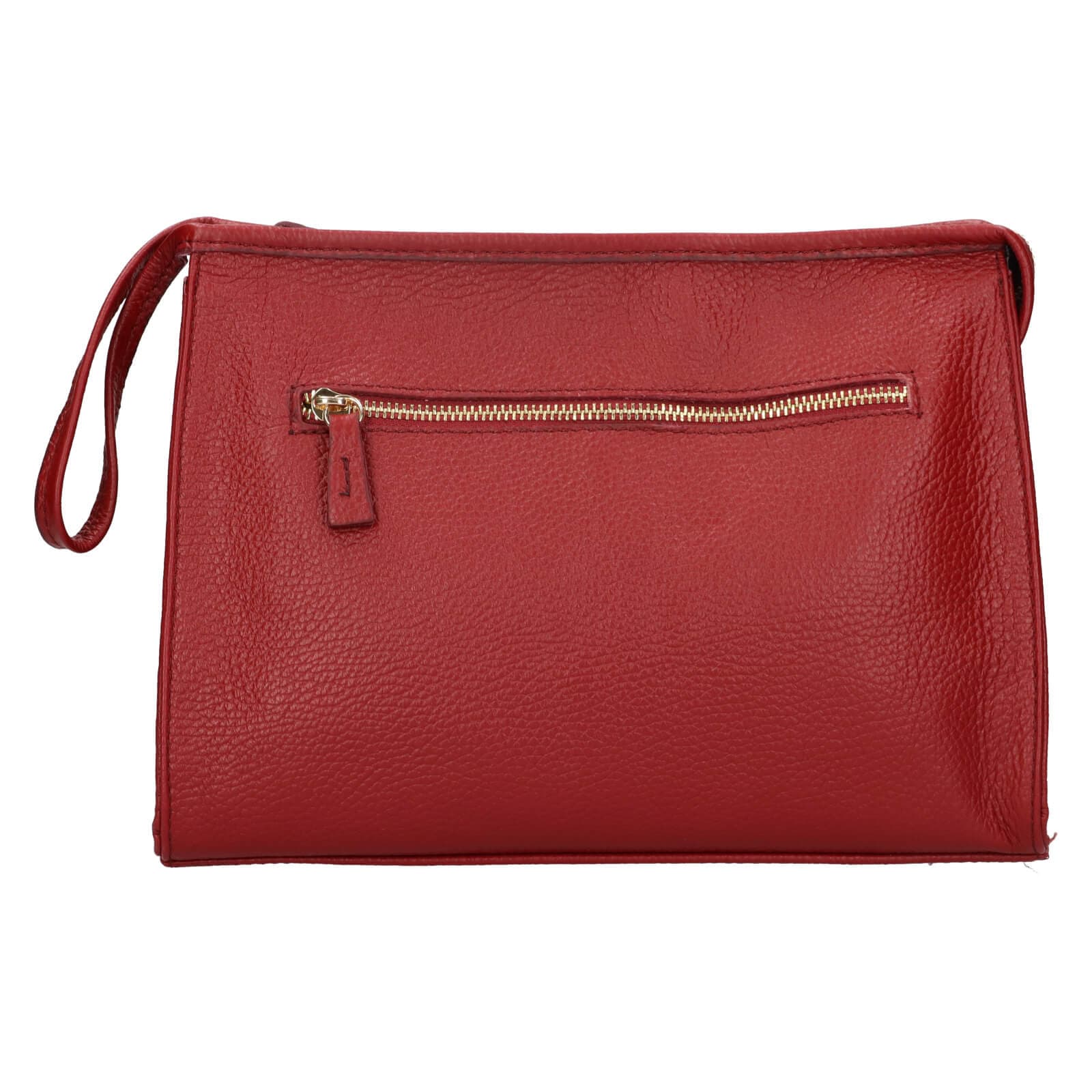Kožená crossbody kabelka Italia Gisell, červená 3