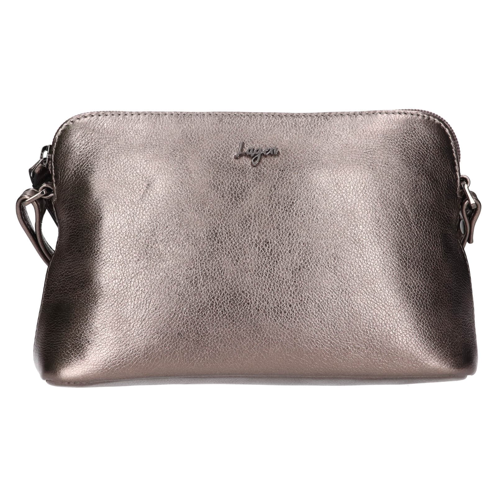 Crossbody kabelka Lagen Jitke, stříbrná