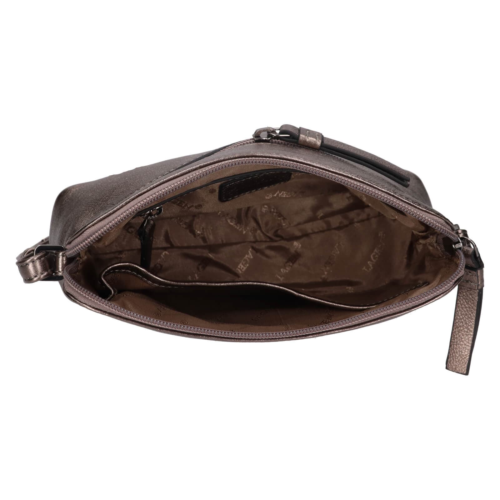 Crossbody kabelka Lagen Jitke, stříbrná 5