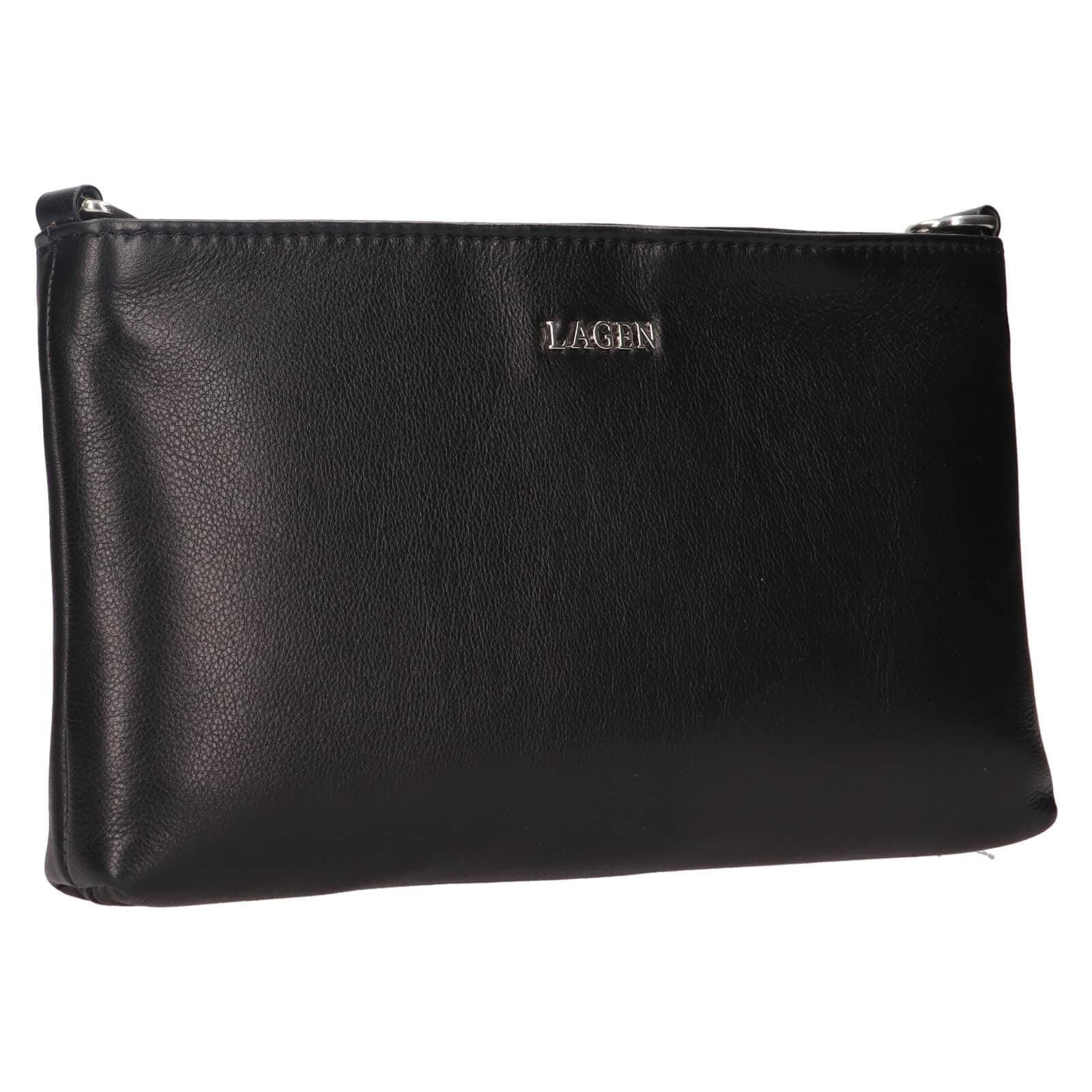 Malá crossbody kabelka Lagen Polia, černá 3