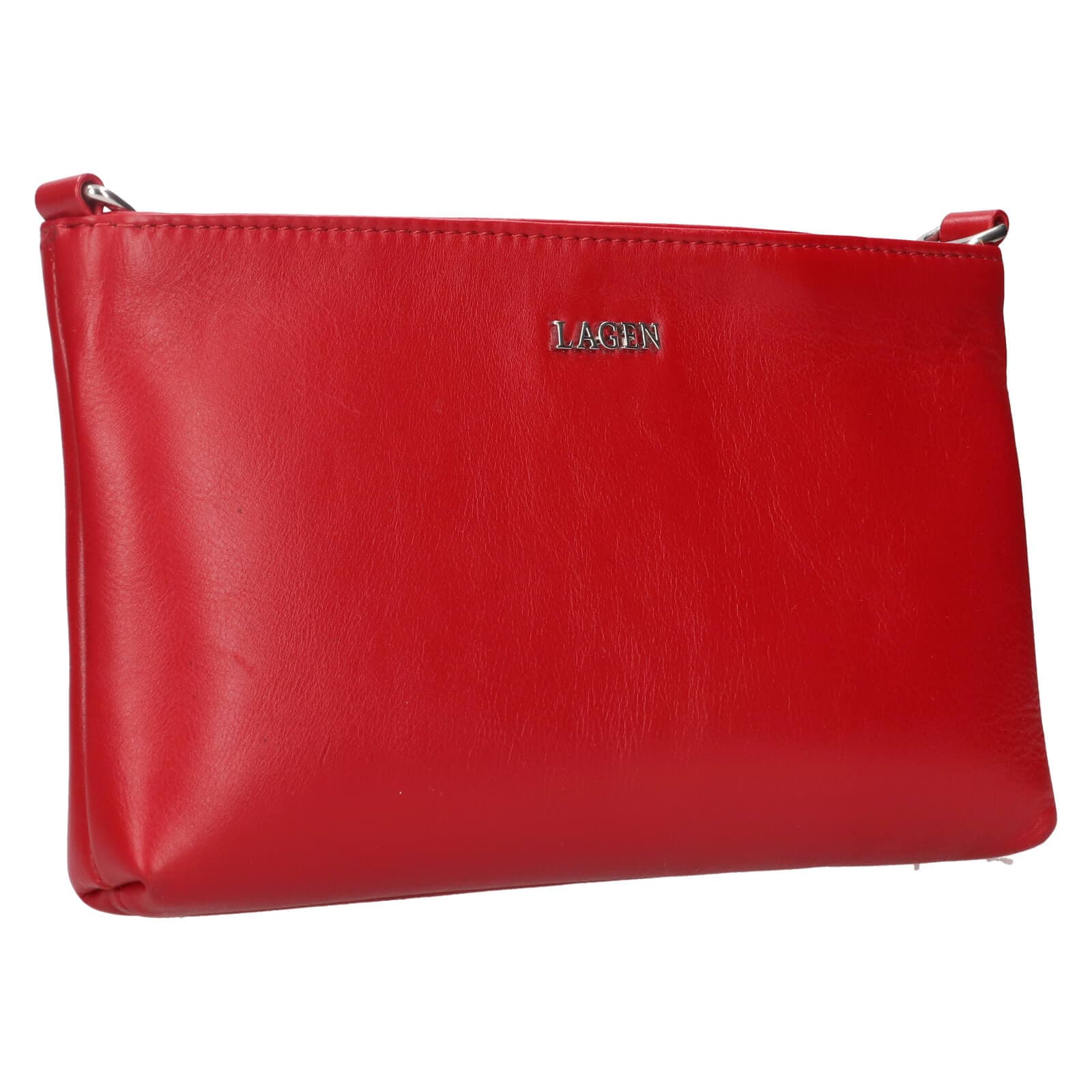 Malá crossbody kabelka Lagen Polia, červená 3