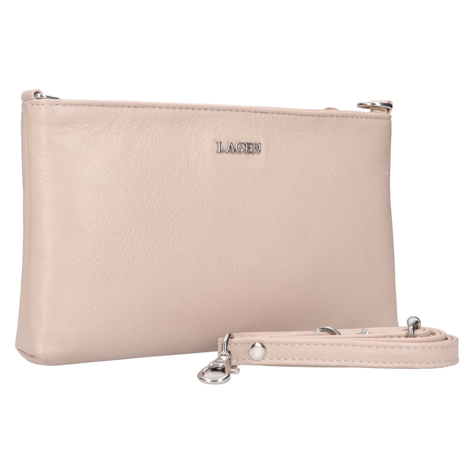 Malá crossbody kabelka Lagen Polia, béžová 2