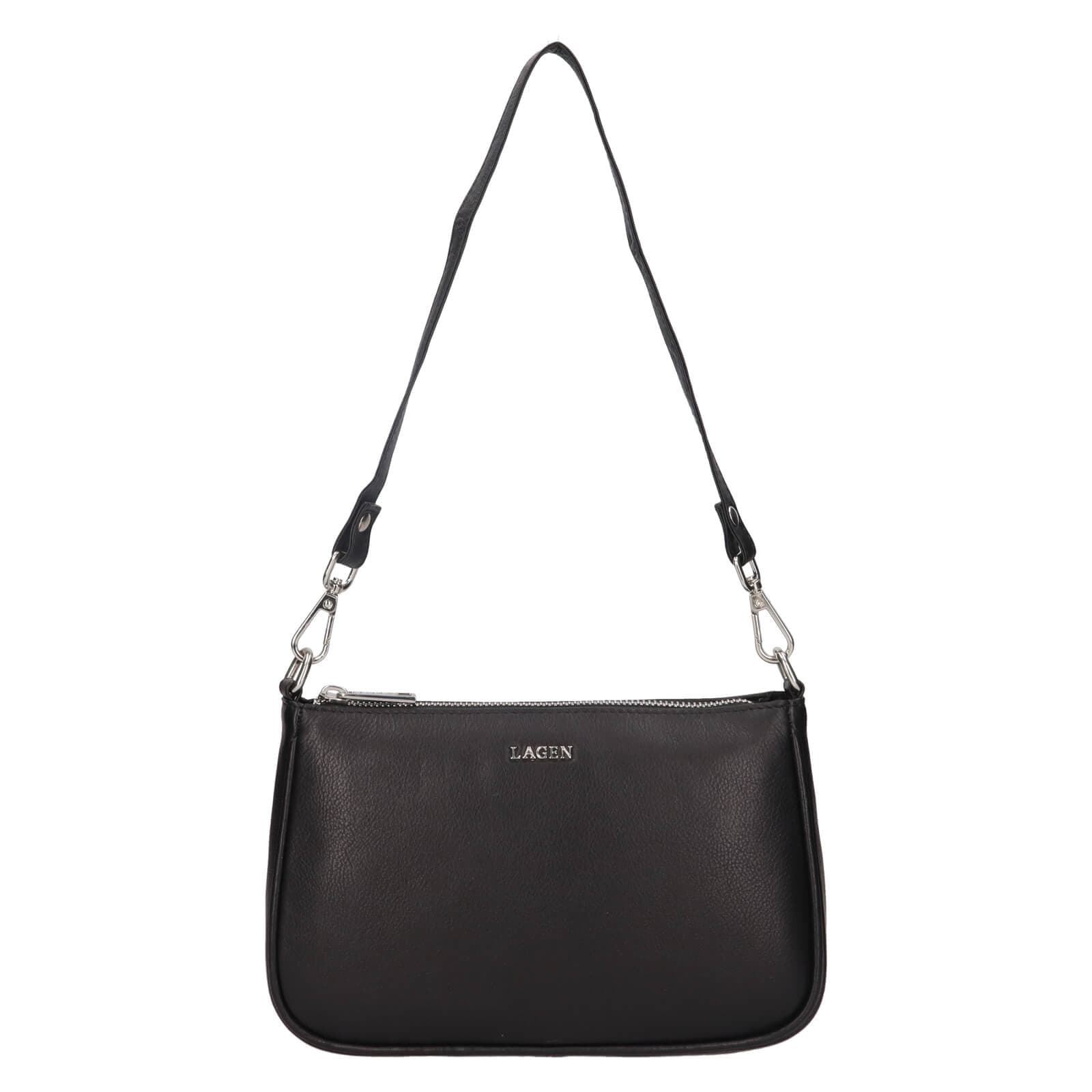 Crossbody kabelka Lagen Fialet, černá