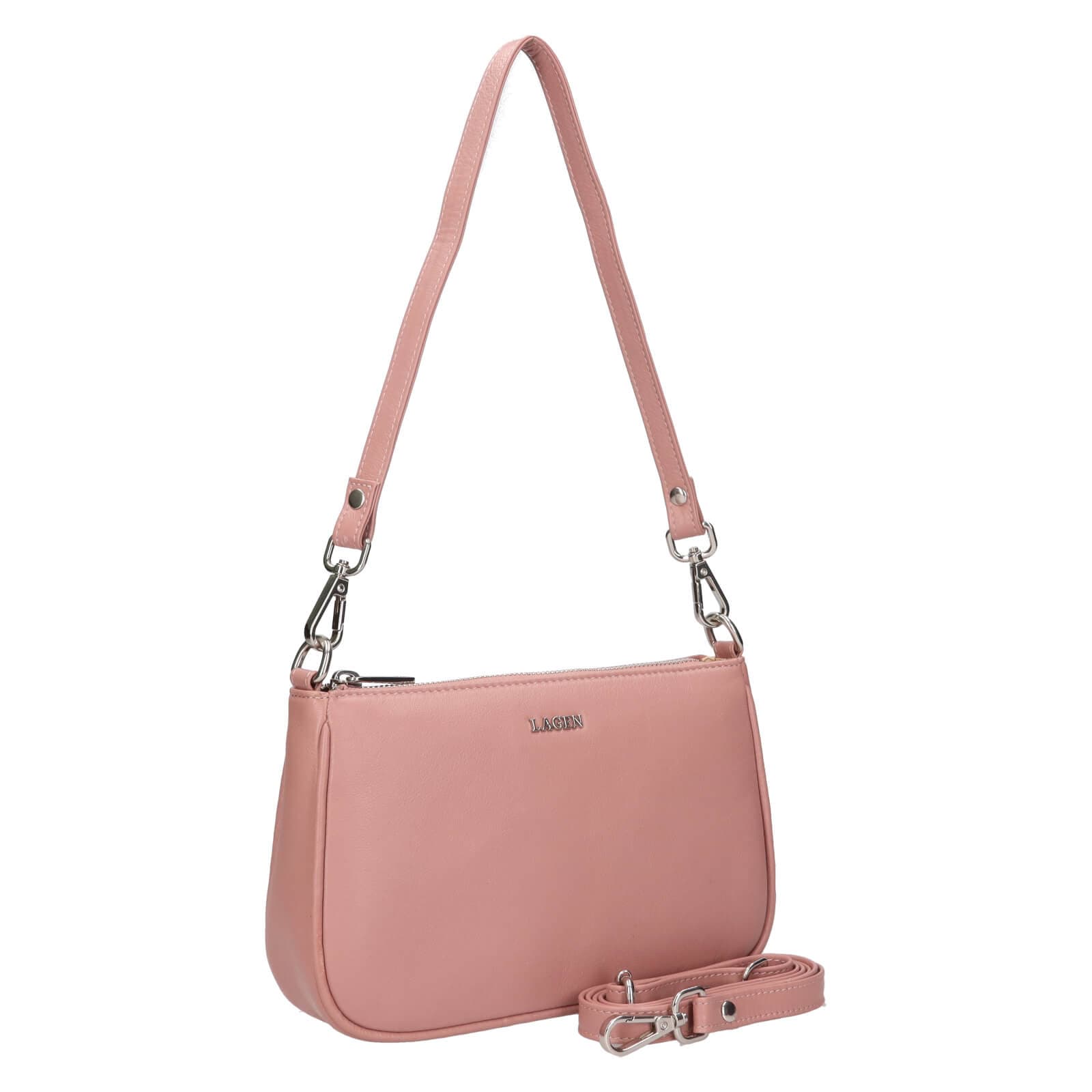 Crossbody kabelka Lagen Fialet, růžová 2
