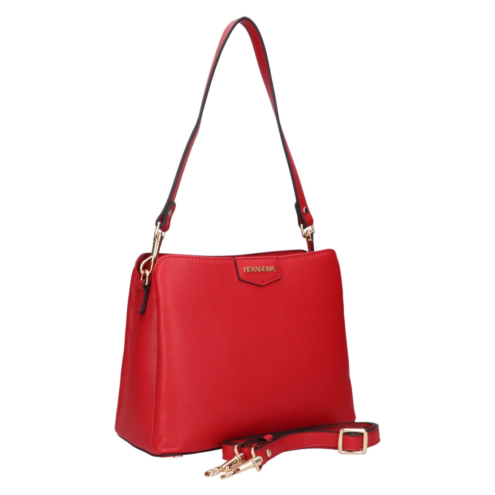 Crossbody kabelka Hexagona Sanna, červená 2