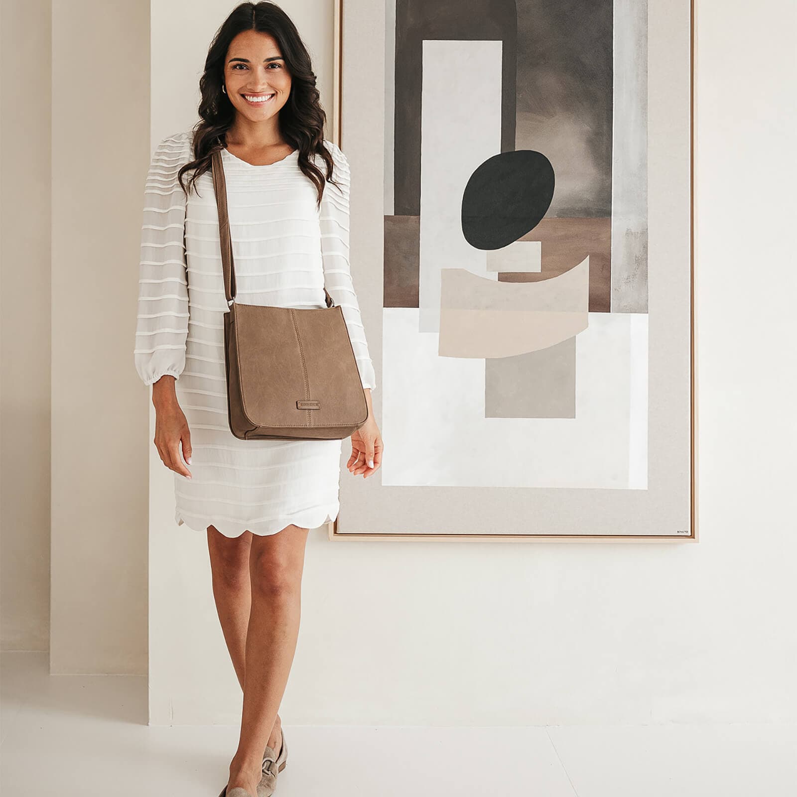 Crossbody kabelka Enrico Benetti Gites, černá 6