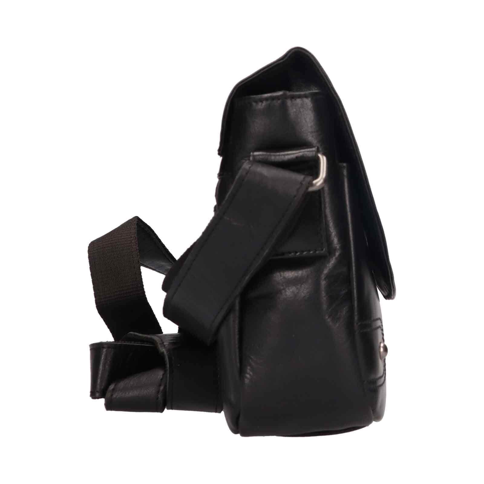 Kožená crossbody kabelka Greenwood Nora, černá 4