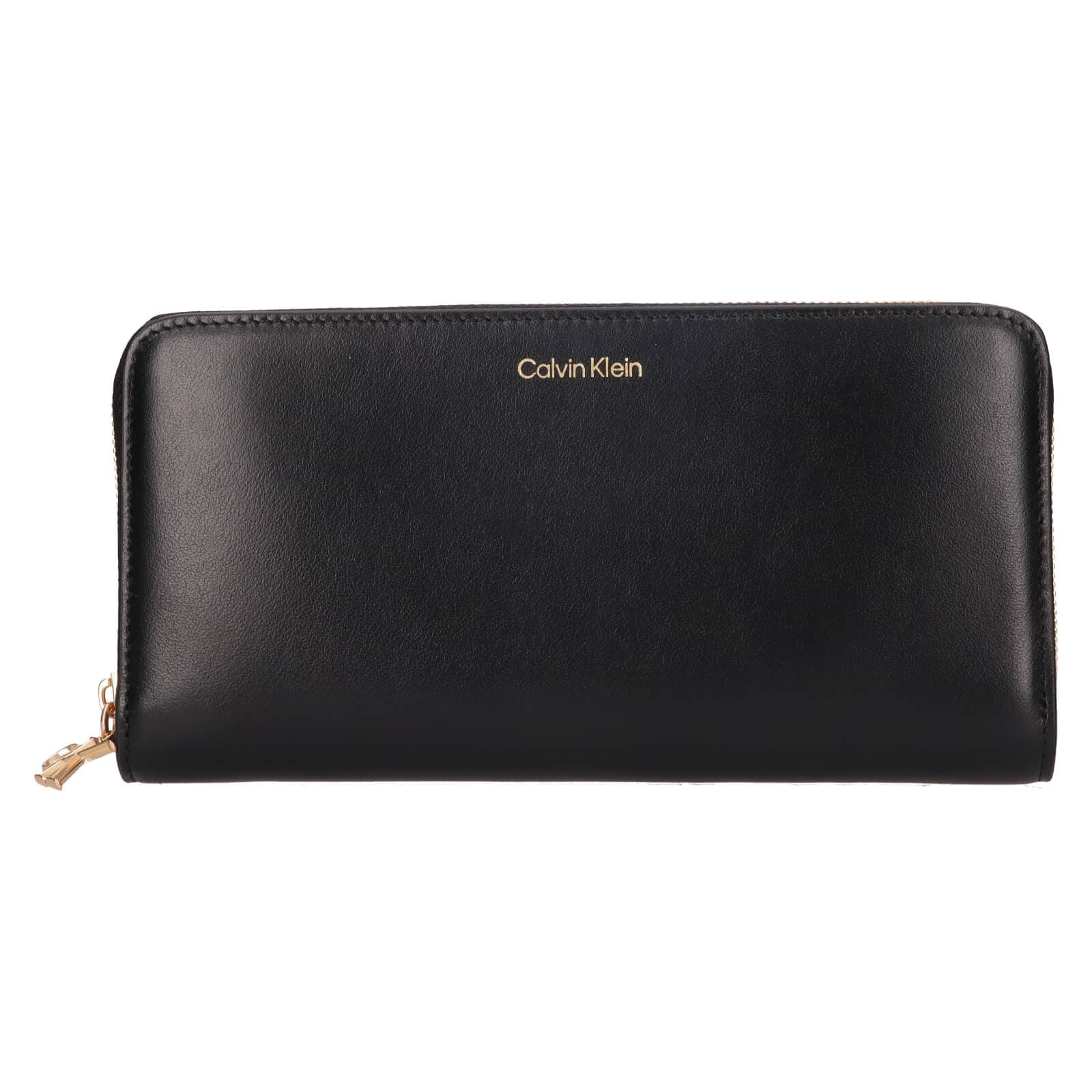 Kožená peněženka Calvin Klein Ritte, černá