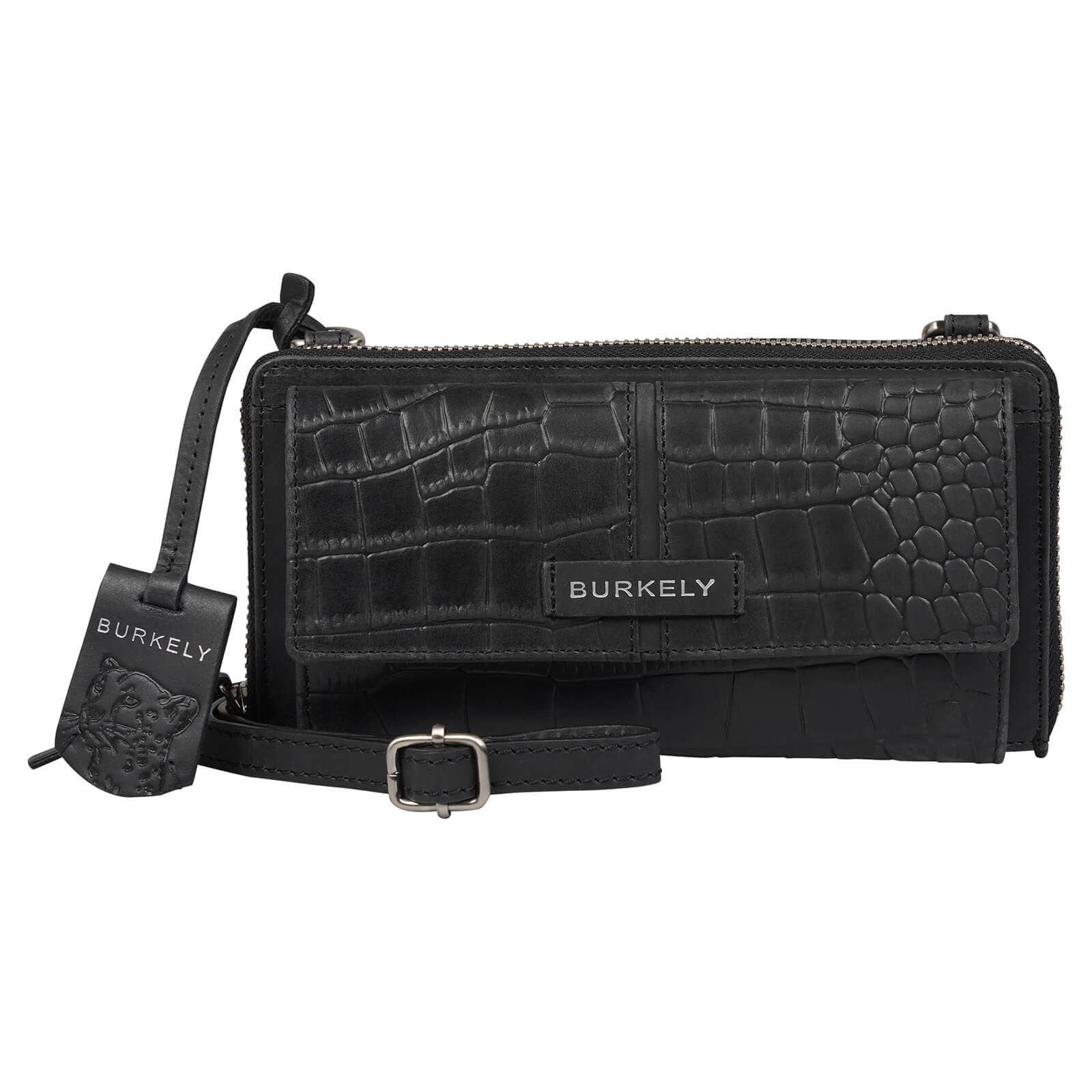 Kožená crossbody kabelka s peněženkou Burkely Ziza