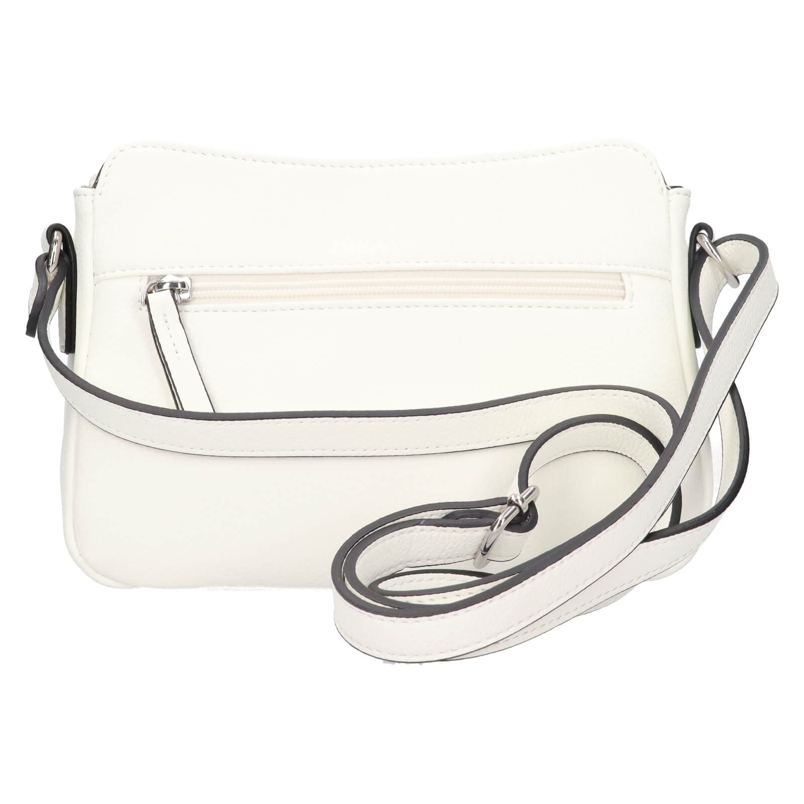 Kožená crossbody kabelka Katana Rezza, bílá 3