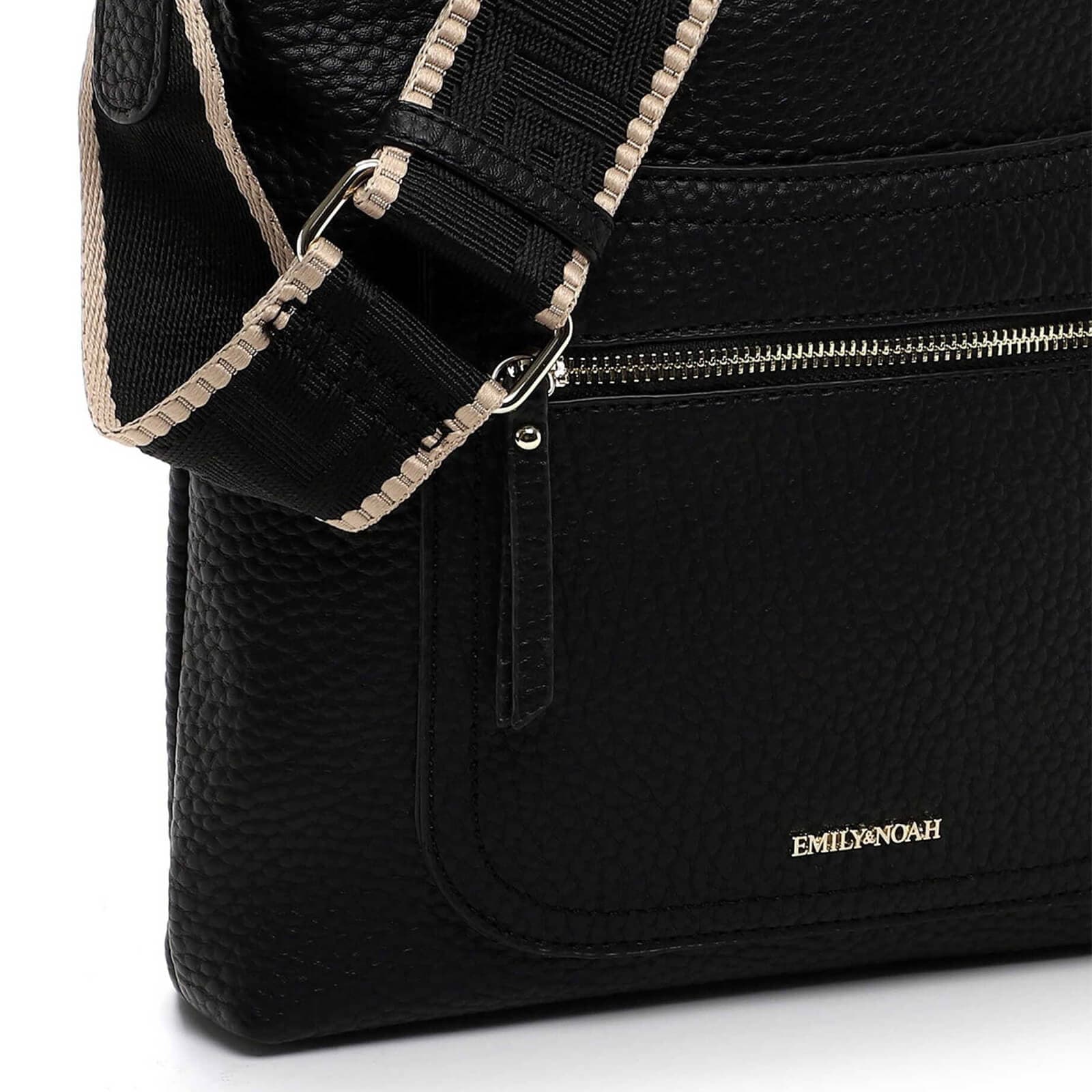 Crossbody kabelka Emily & Noah Gael, černá 4