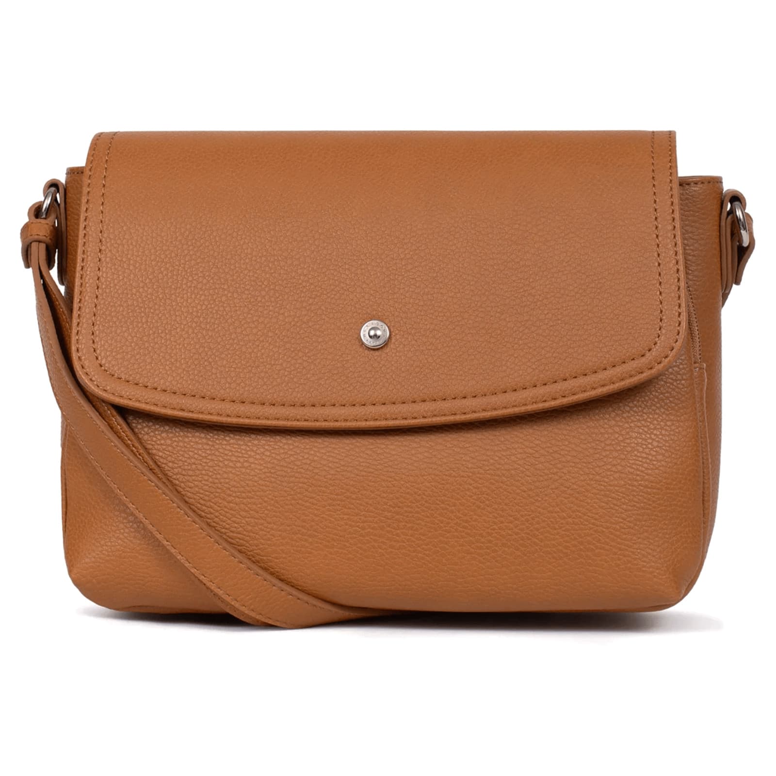Crossbody kabelka Hexagona Marllen, hnědá