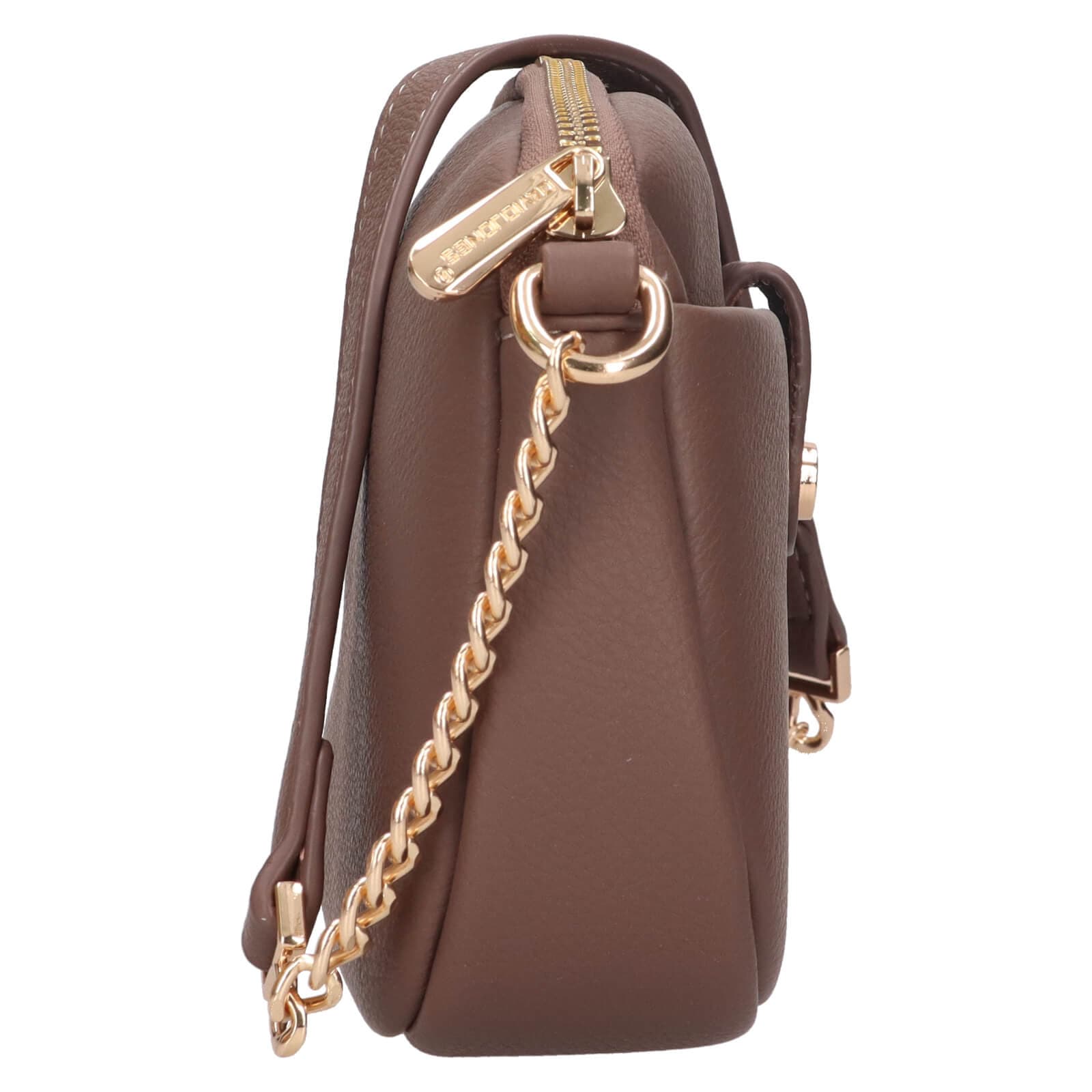 Crossbody kabelka David Jones Diseta, hnědá 4