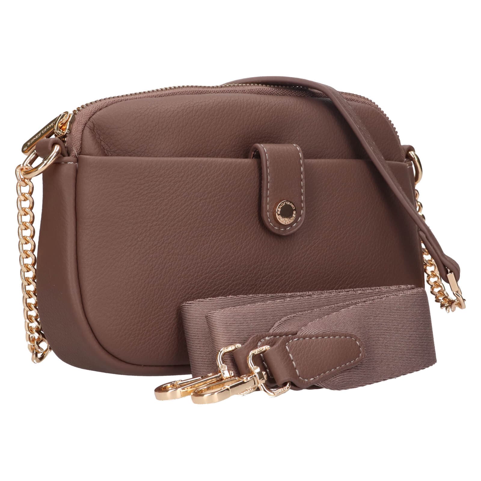 Crossbody kabelka David Jones Diseta, hnědá 2