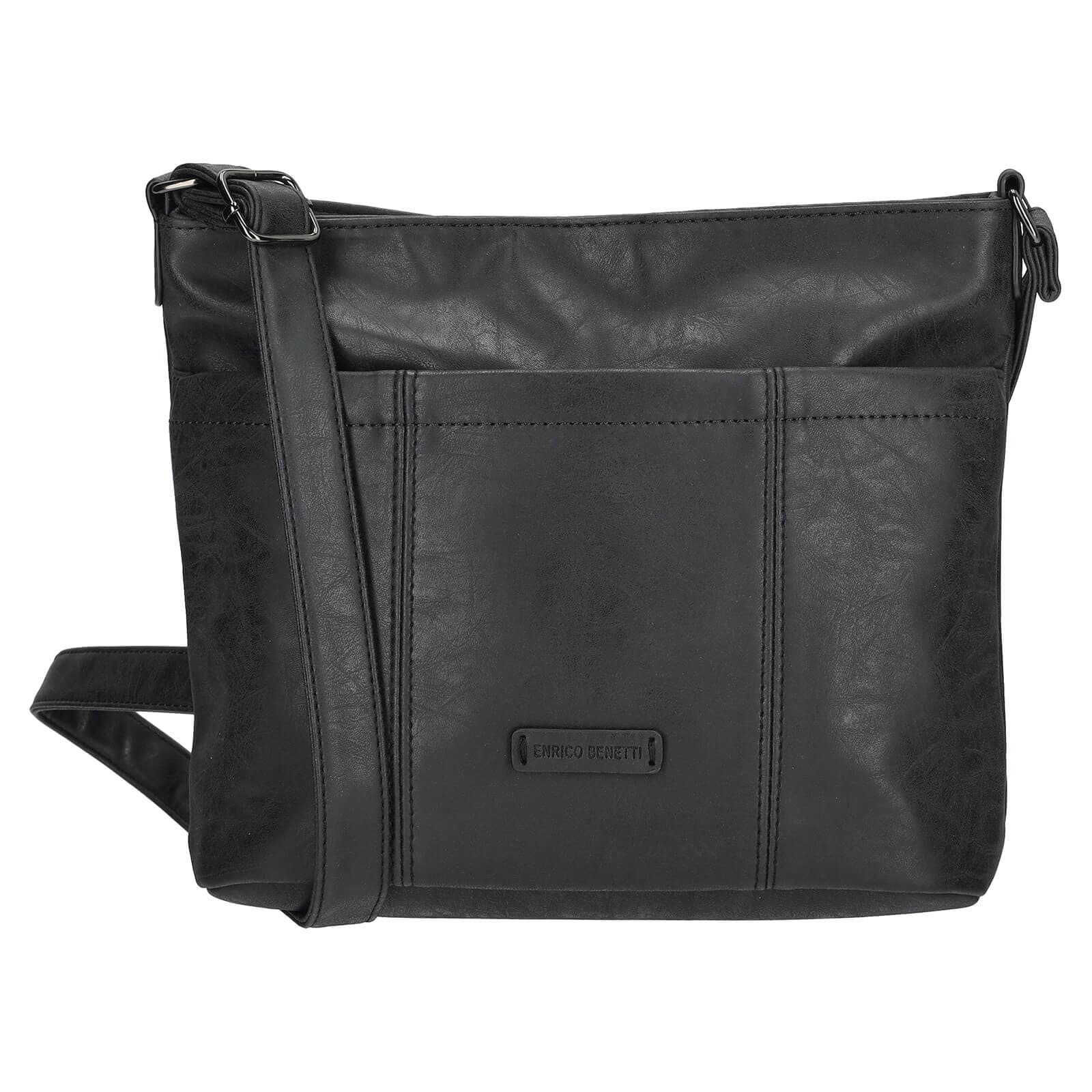 Crossbody kabelka Enrico Benetti Katie, černá