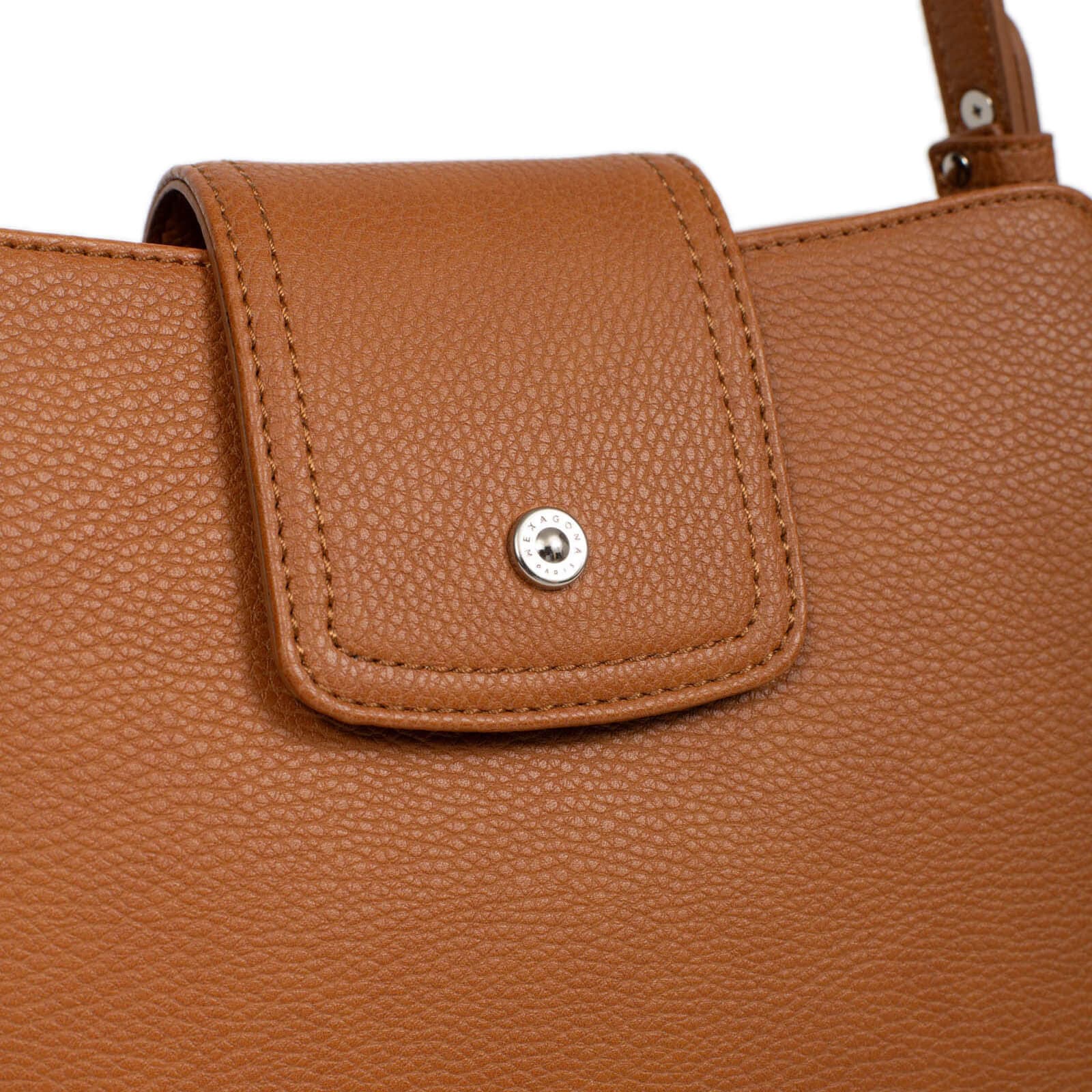 Crossbody kabelka Hexagona Lencie, hnědá 4