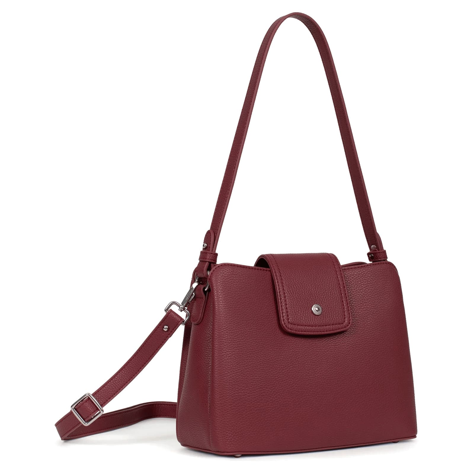 Crossbody kabelka Hexagona Lencie, vínová 2
