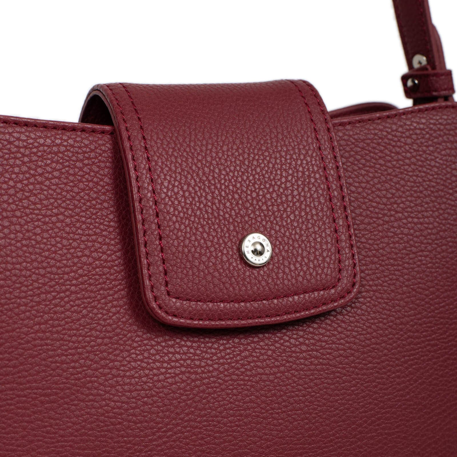 Crossbody kabelka Hexagona Lencie, vínová 4